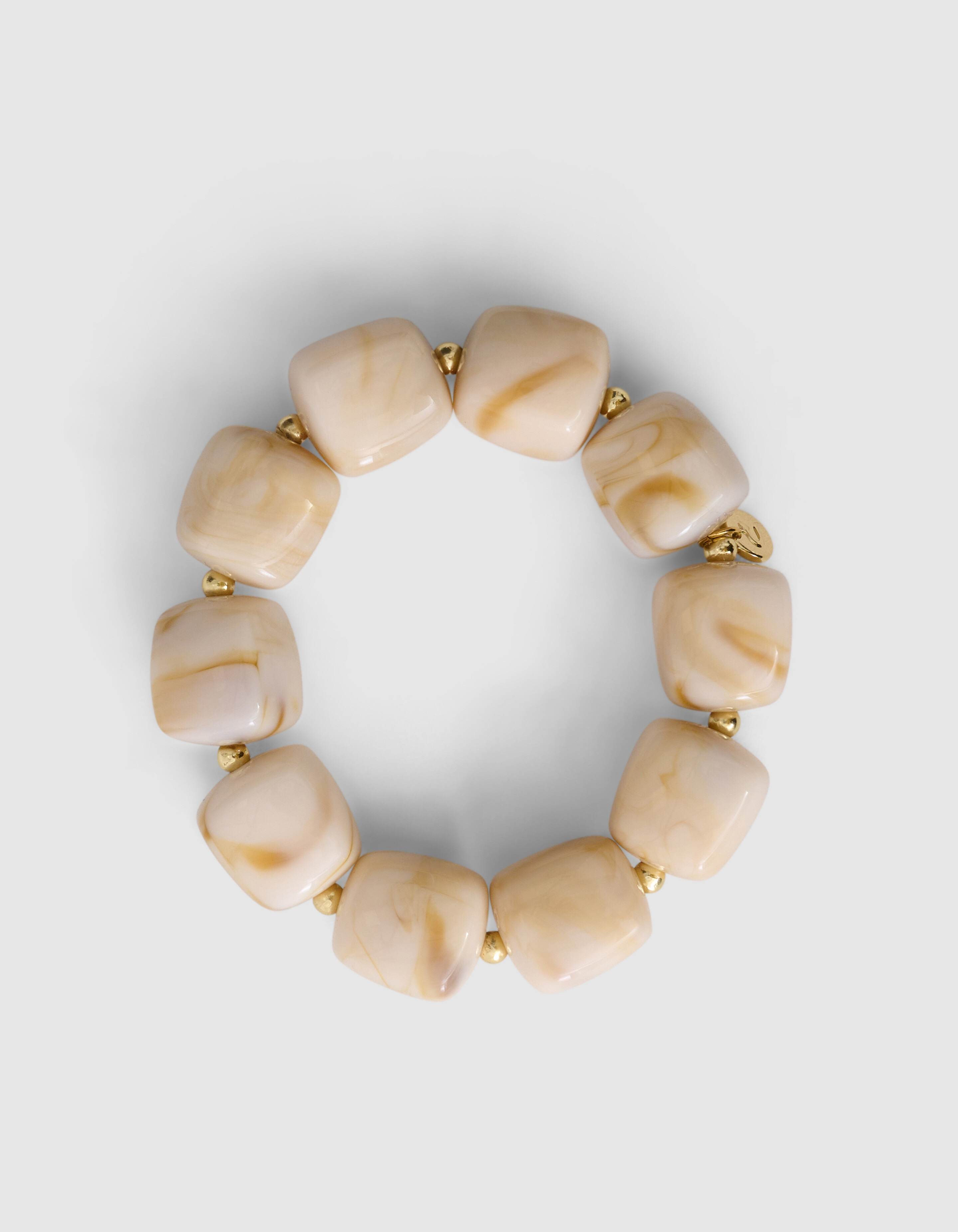 Stone Armband Beige SHOEBY ACCESSOIRES