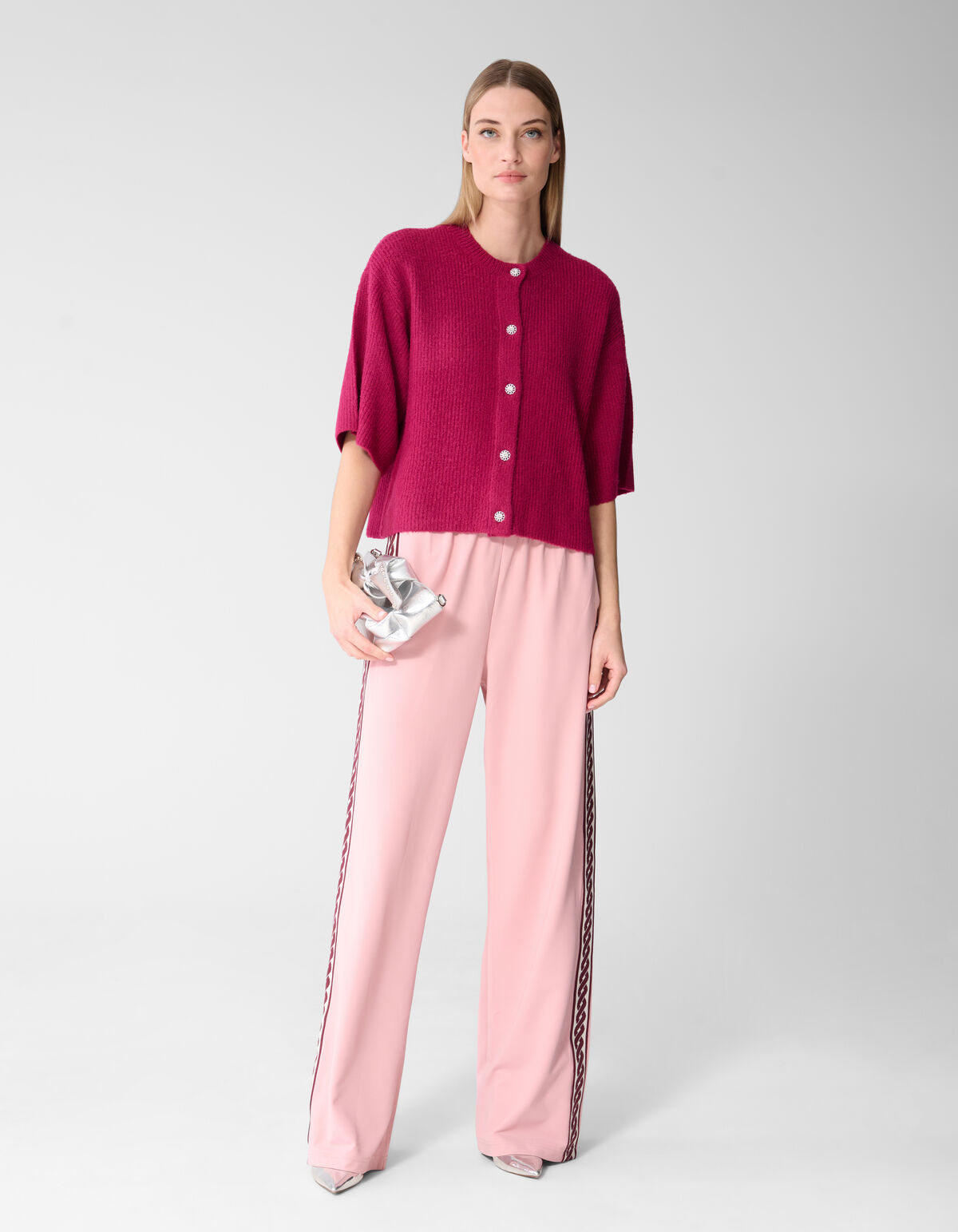 Korte Mouwen Vest Roze SHOEBY WOMEN