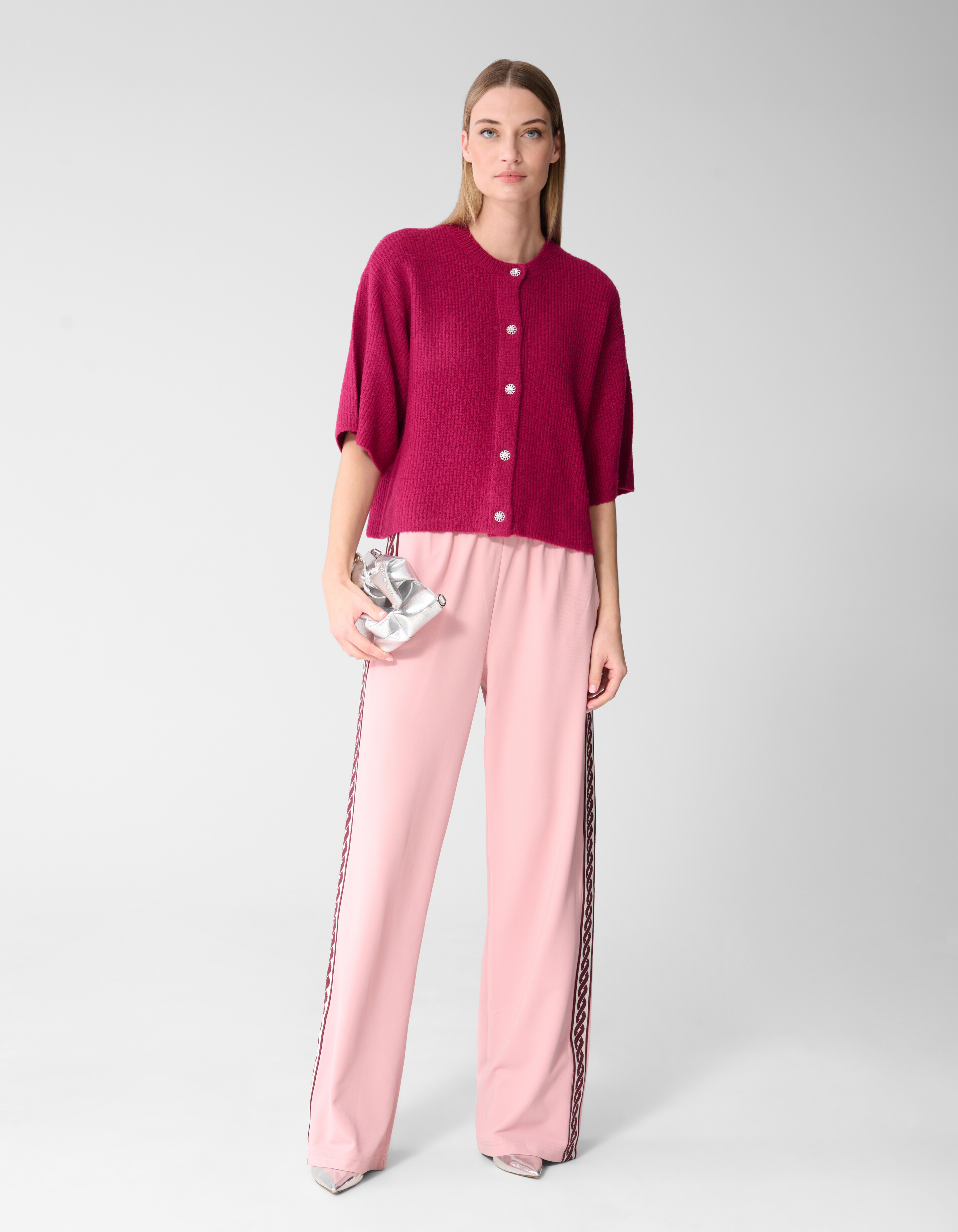 Korte Mouwen Vest Roze SHOEBY WOMEN