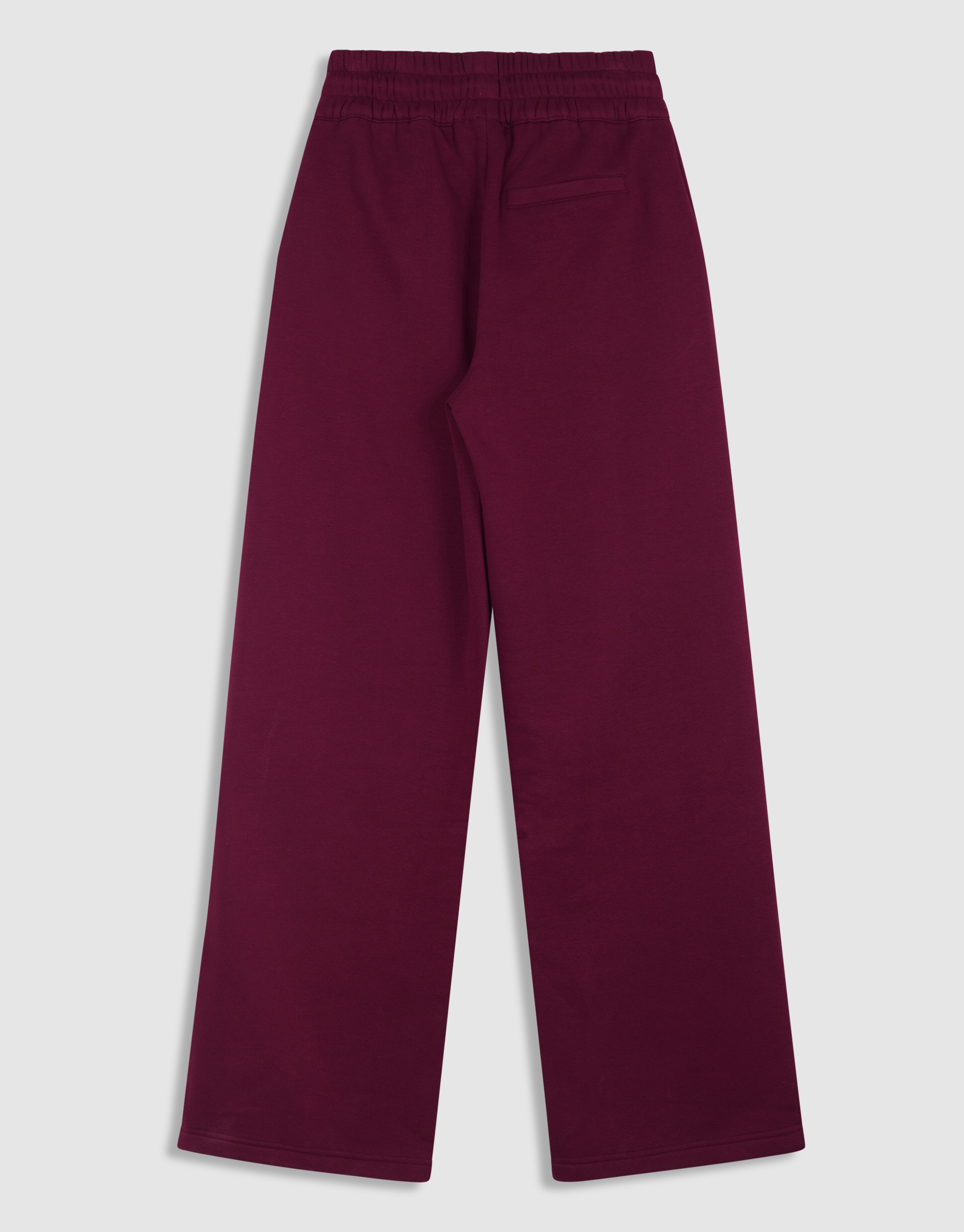Wide Leg Jogger Broek Donkerrood SHOEBY WOMEN
