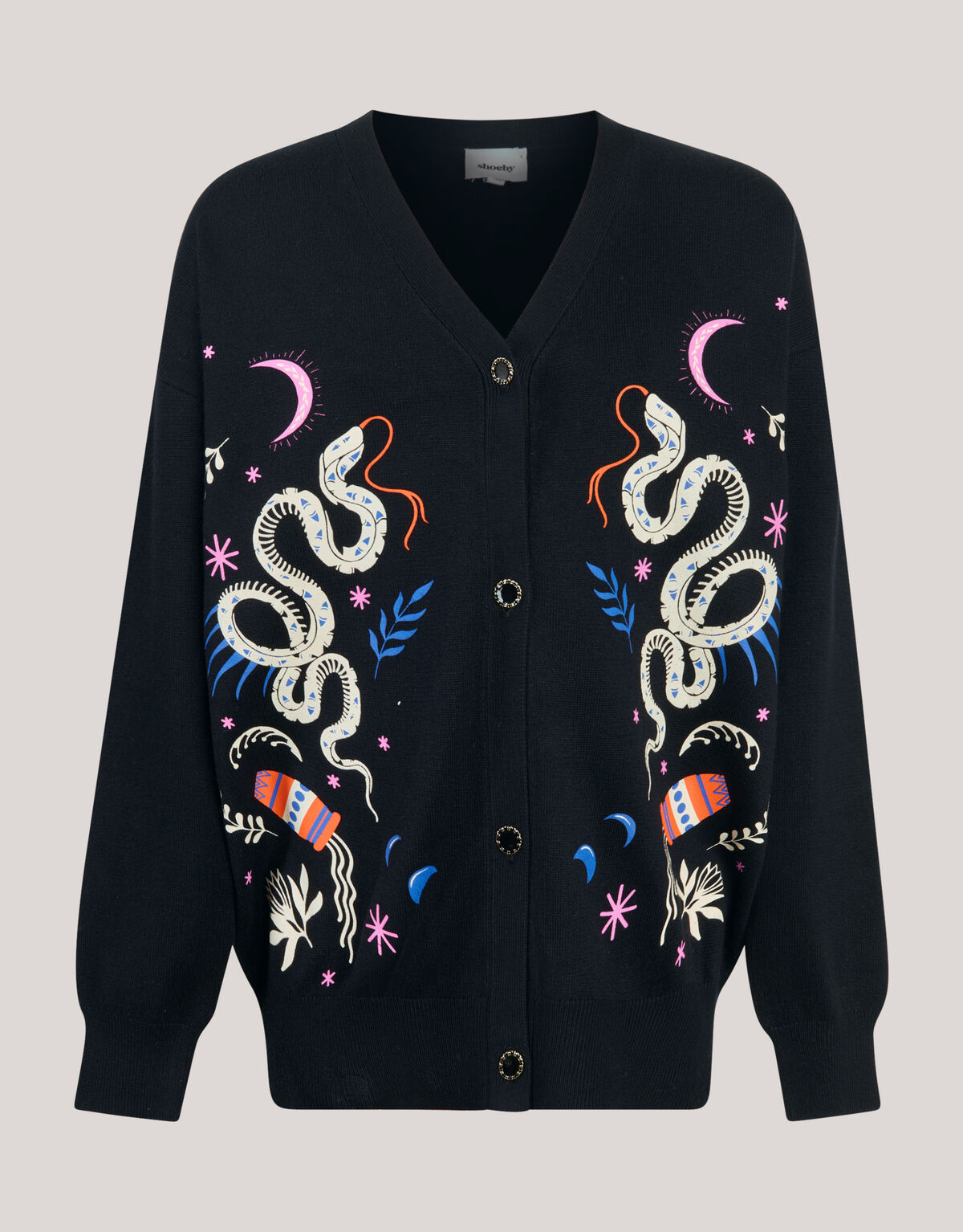 Printed Vest Zwart SHOEBY GIRLS