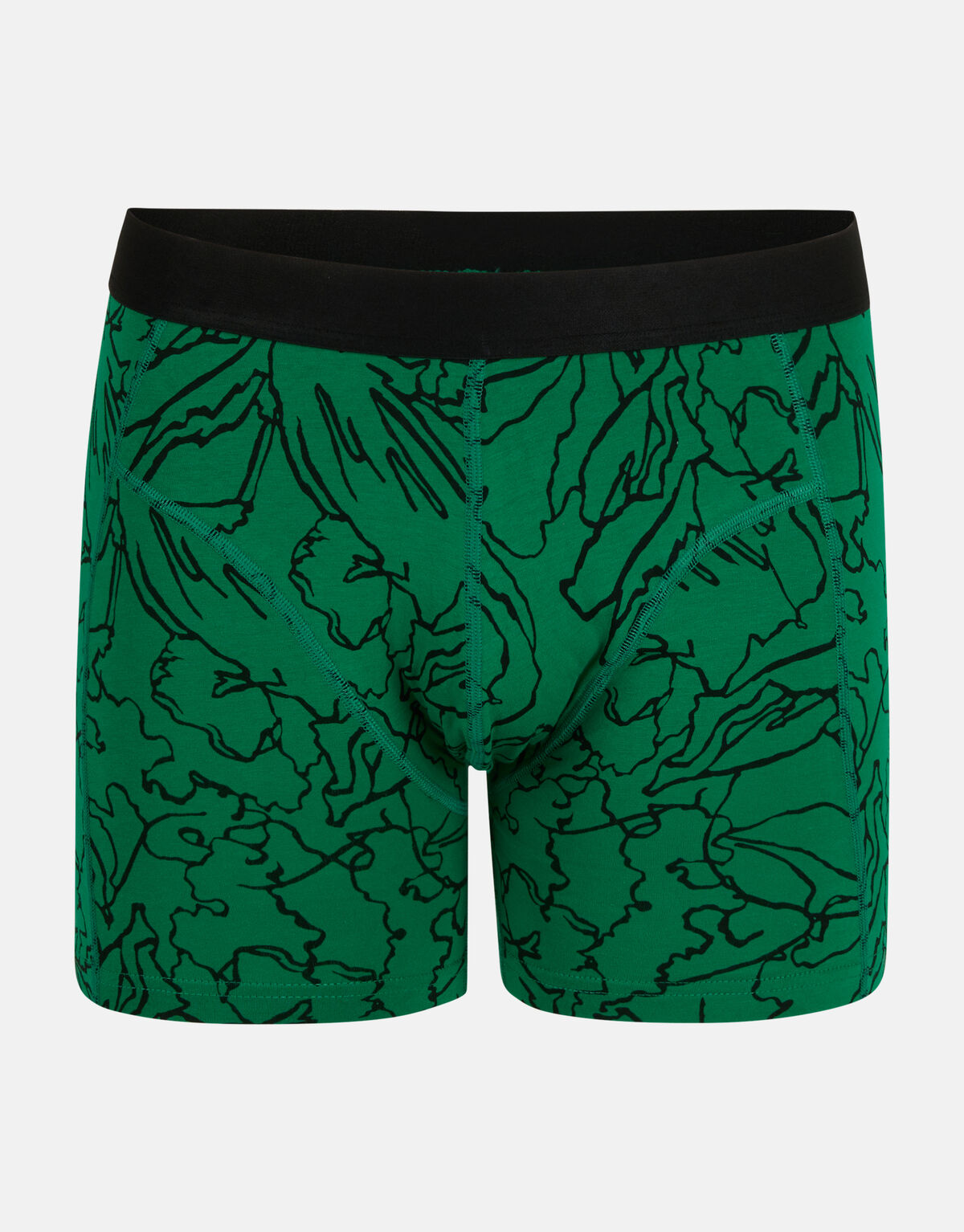 Line Boxershort Groen SHOEBY ACCESSOIRES