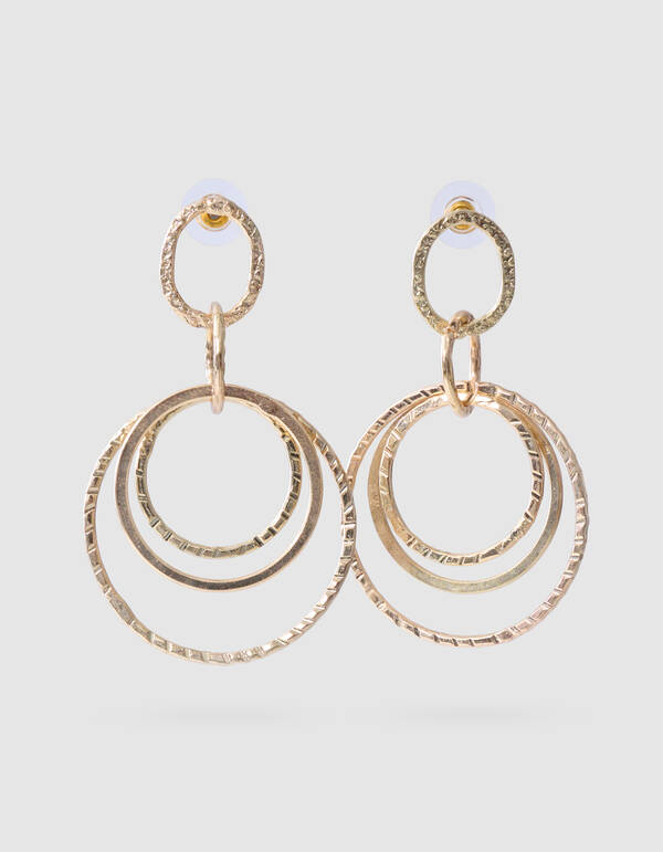 Statement Hoop Oorbellen Goud SHOEBY ACCESSOIRES
