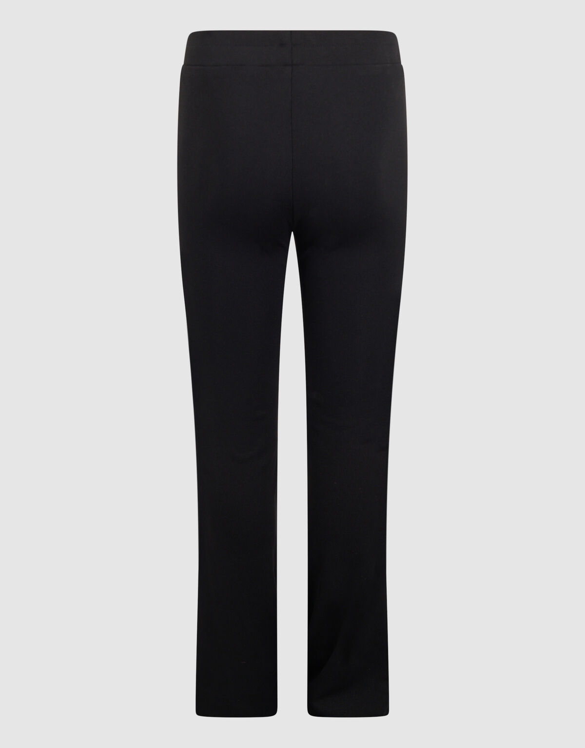 Rib Flared Legging Zwart SHOEBY GIRLS