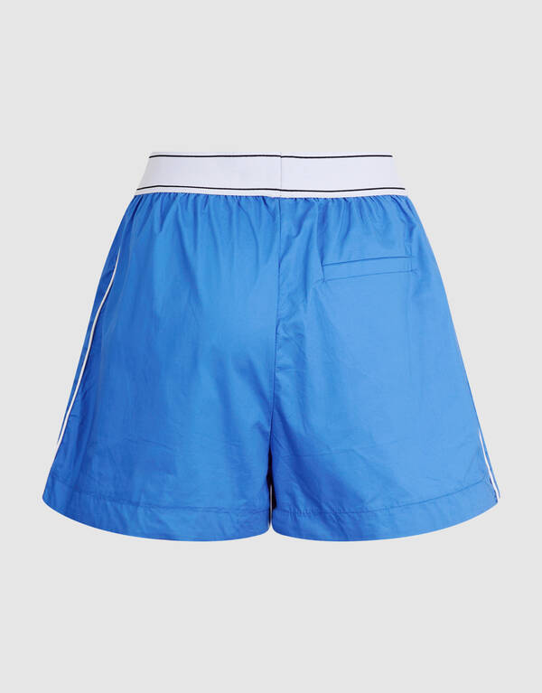 Poplin Short Blauw SHOEBY WOMEN