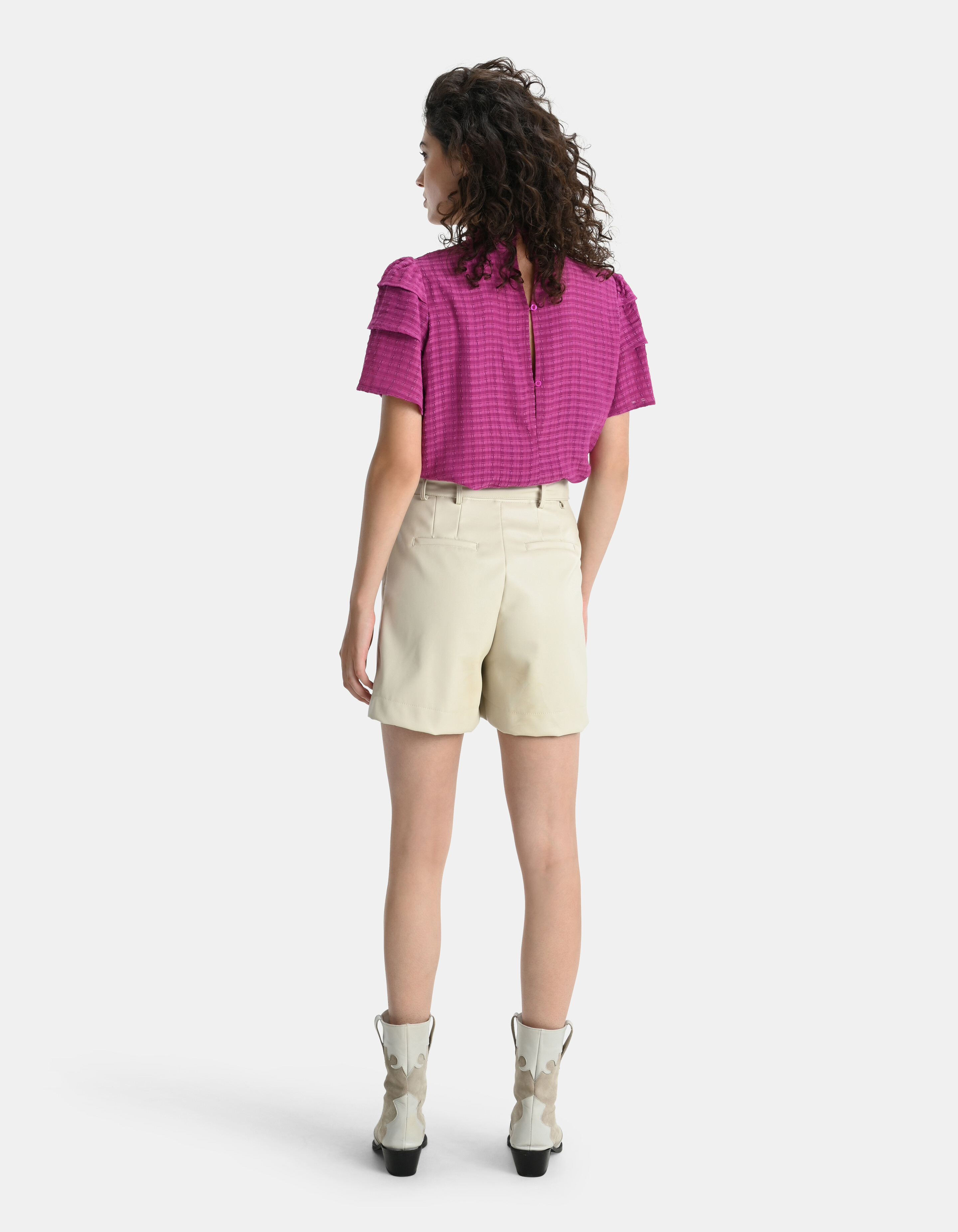 Coco Vinn Top Paars SHOEBY WOMEN