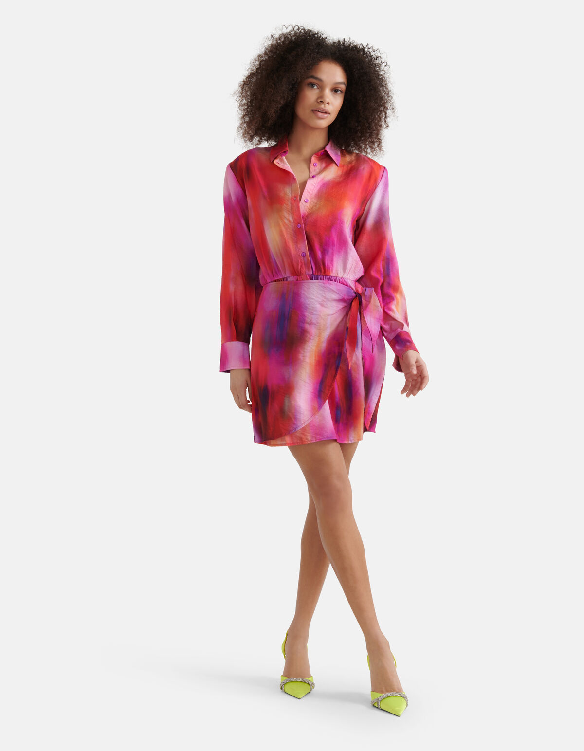 Gekleurde Tie Dye Jurk SHOEBY WOMEN