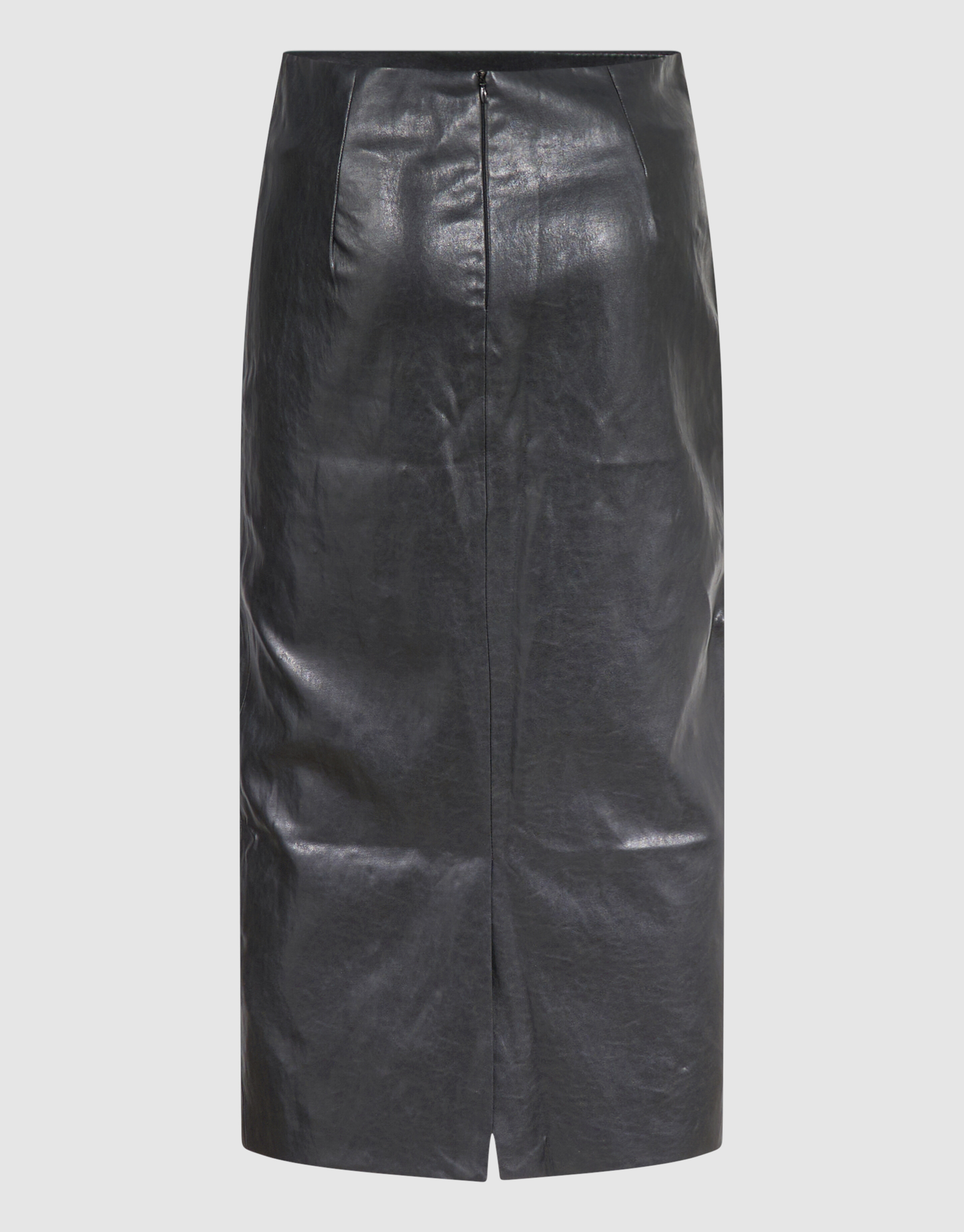 Studded Vegan Leren Maxi Rok Zwart By Mieke SHOEBY WOMEN