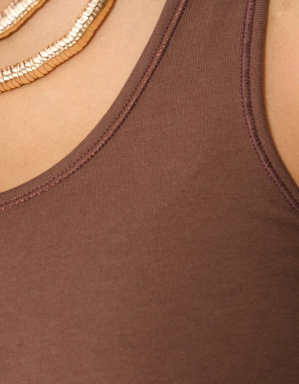 Basis Tanktop Lichtbruin SHOEBY WOMEN