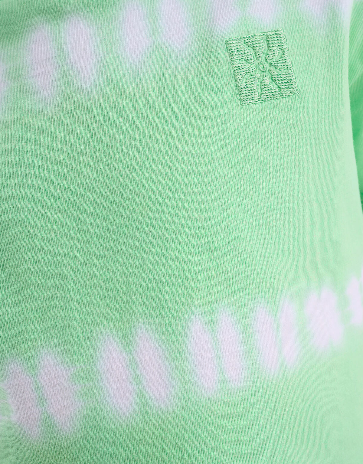 Tie Dye T-shirt Groen SHOEBY BOYS