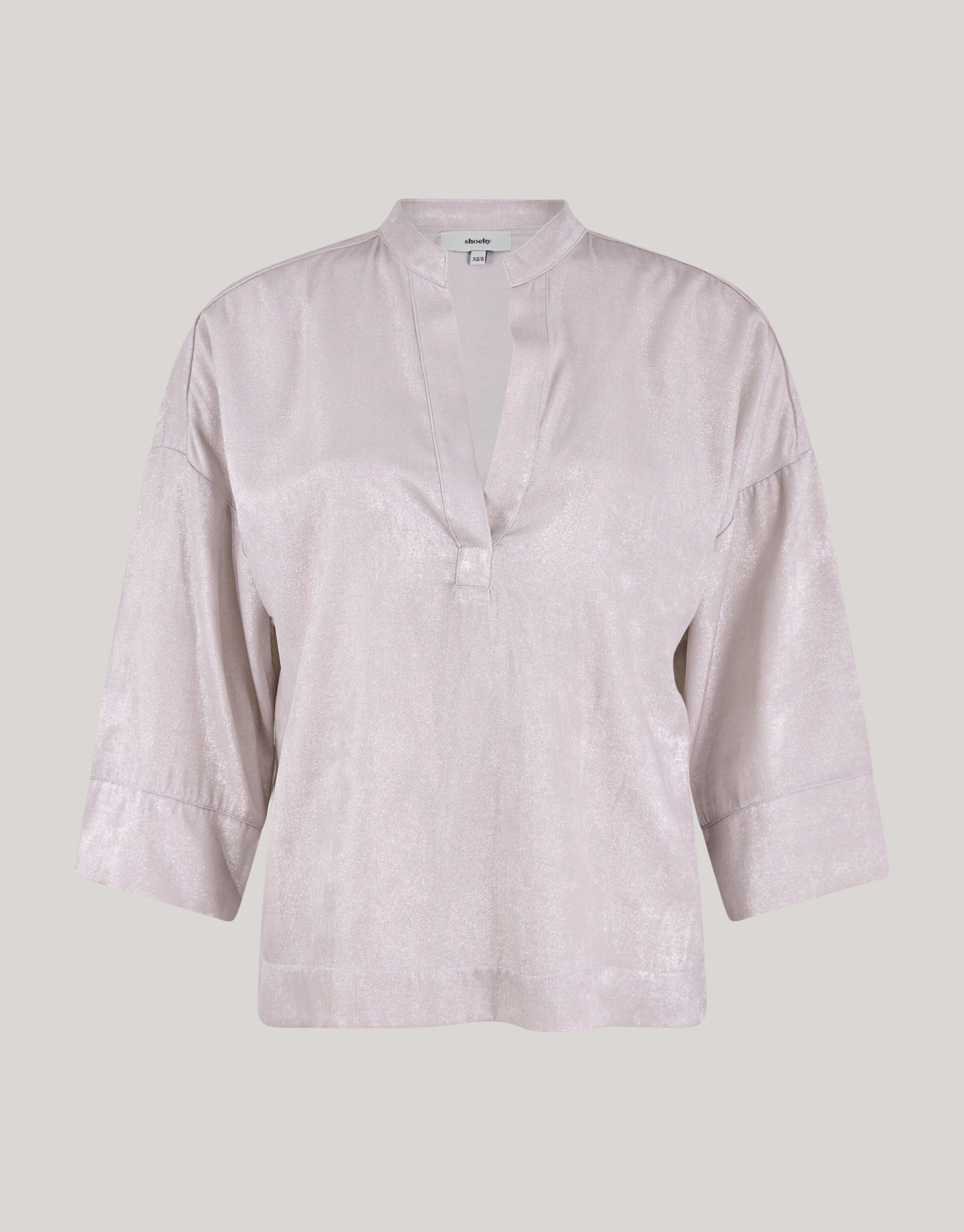 Shine Wide Blouse Zilver SHOEBY WOMEN