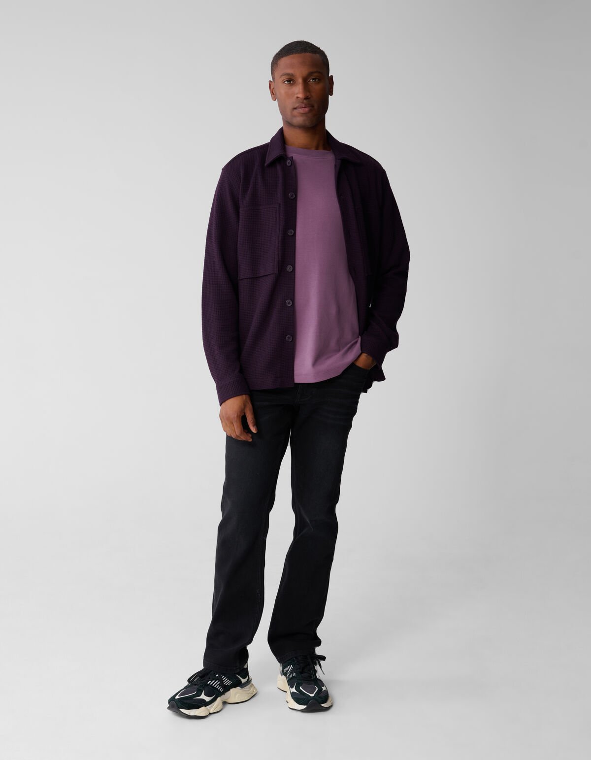 Straight Fit Jeans Donkergrijs L32 SHOEBY MEN