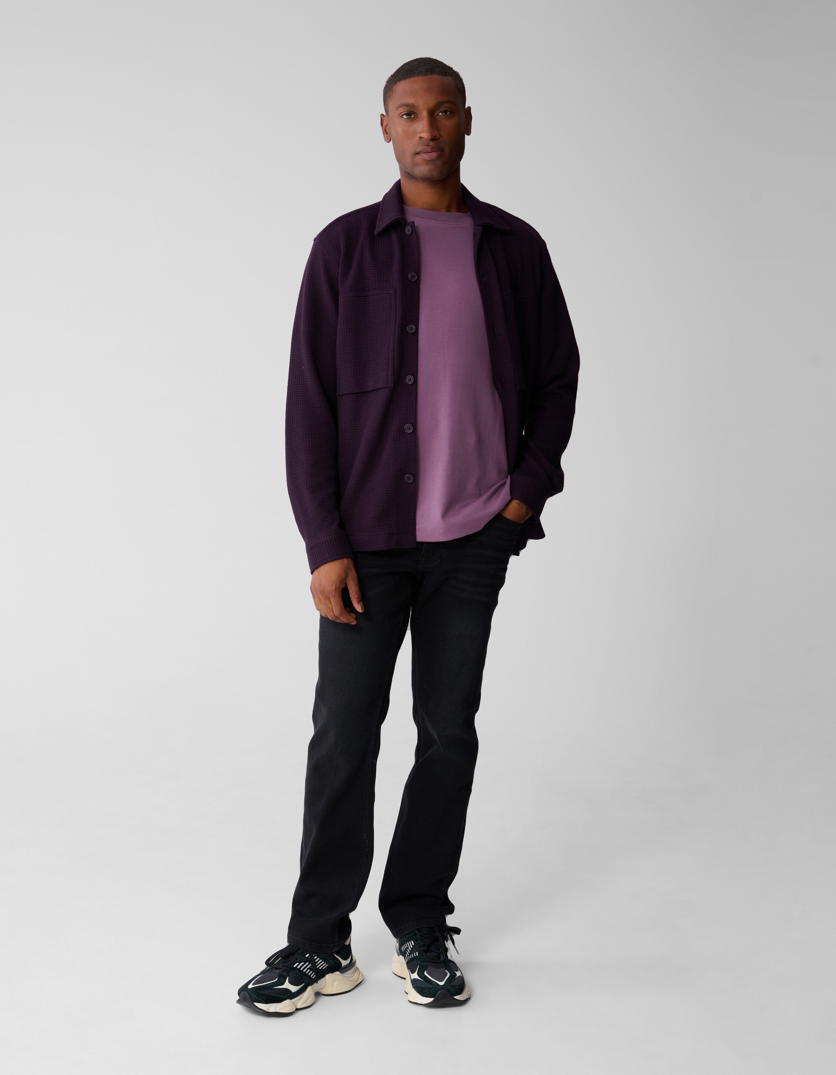 Straight Fit Jeans Donkergrijs L32 SHOEBY MEN