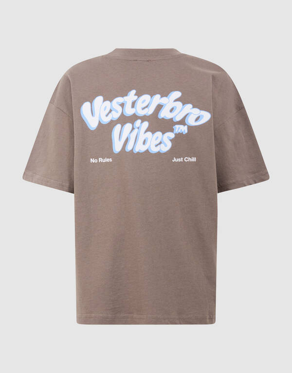 Vibes Artwork T-shirt Bruin SHOEBY BOYS