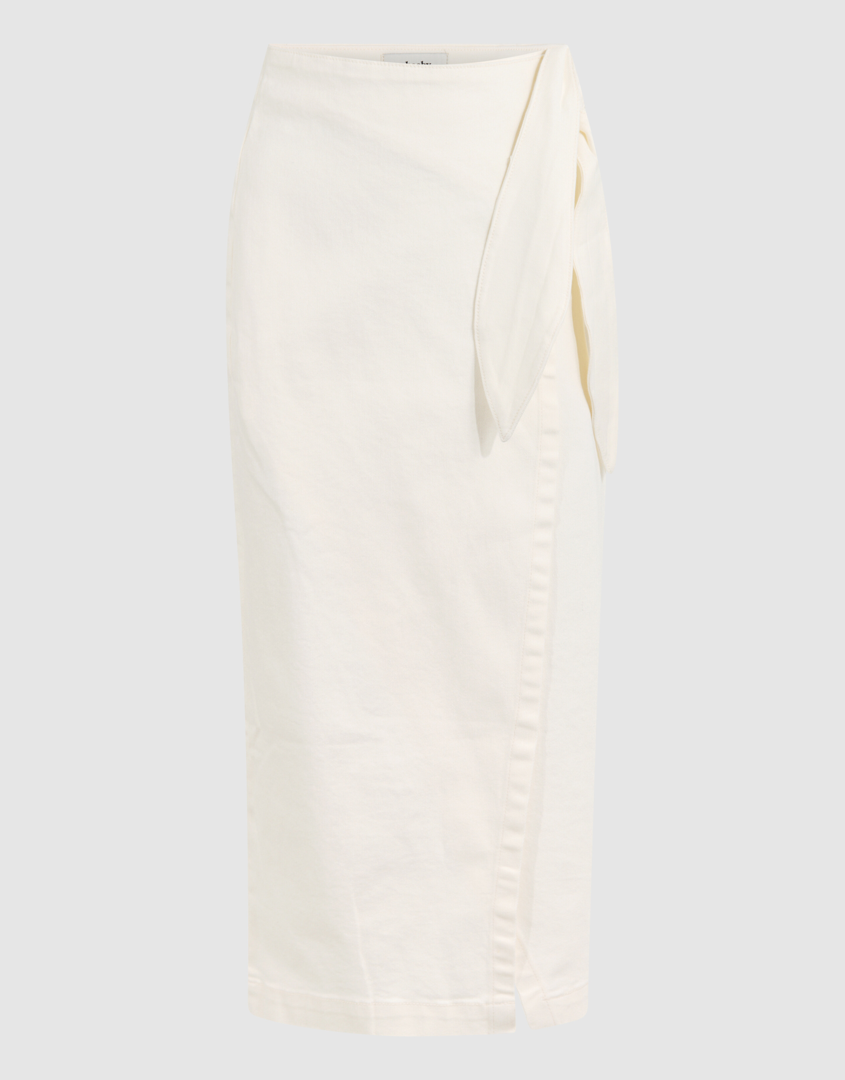 Denim Midi Rok Gebroken Wit By Fred SHOEBY WOMEN