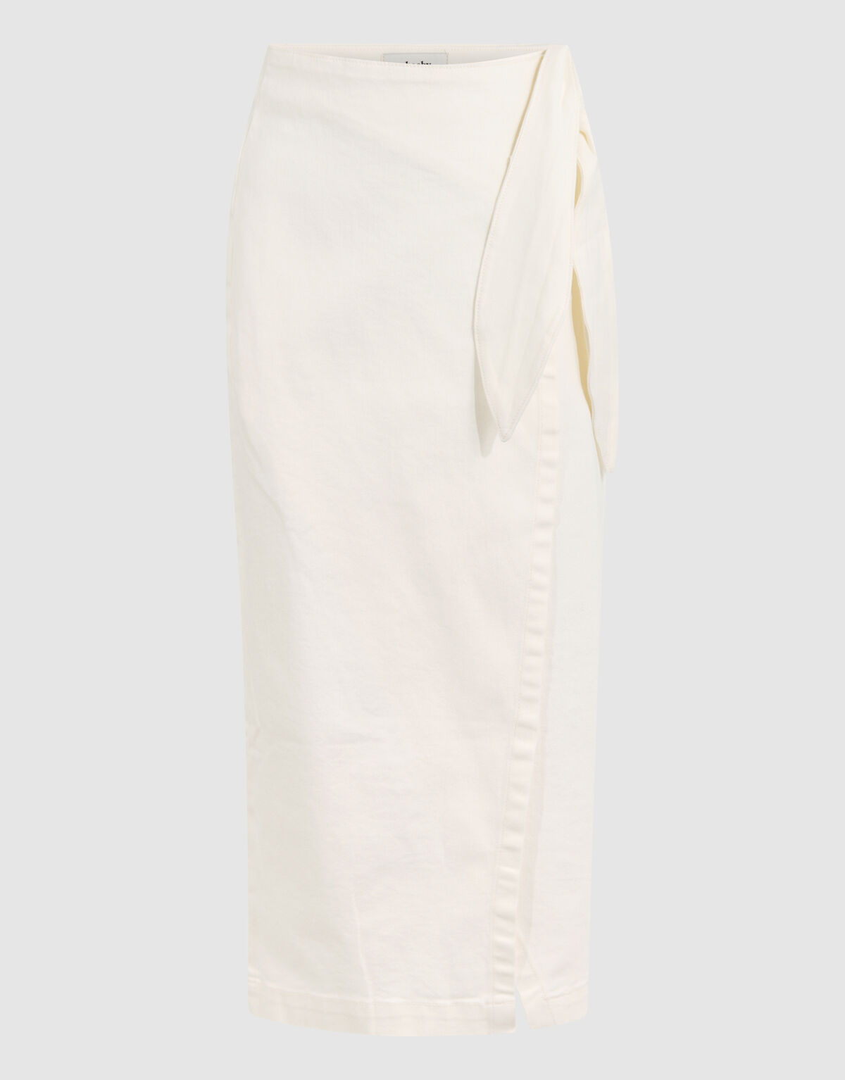 Denim Midi Rok Gebroken Wit By Fred SHOEBY WOMEN