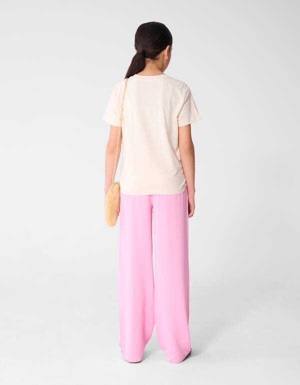 Gelato Artwork T-shirt Gebroken Wit SHOEBY GIRLS