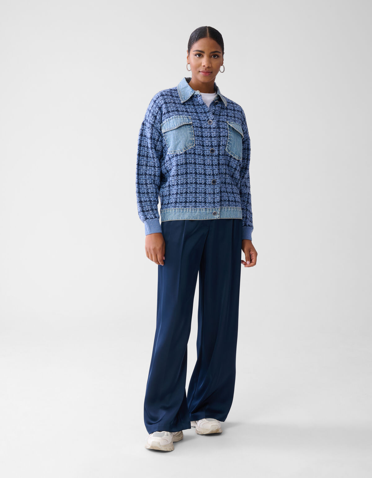 Tweed Mix Jack Blauw SHOEBY WOMEN