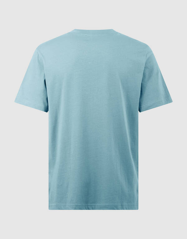 Radar Artwork T-shirt Lichtblauw SHOEBY MEN