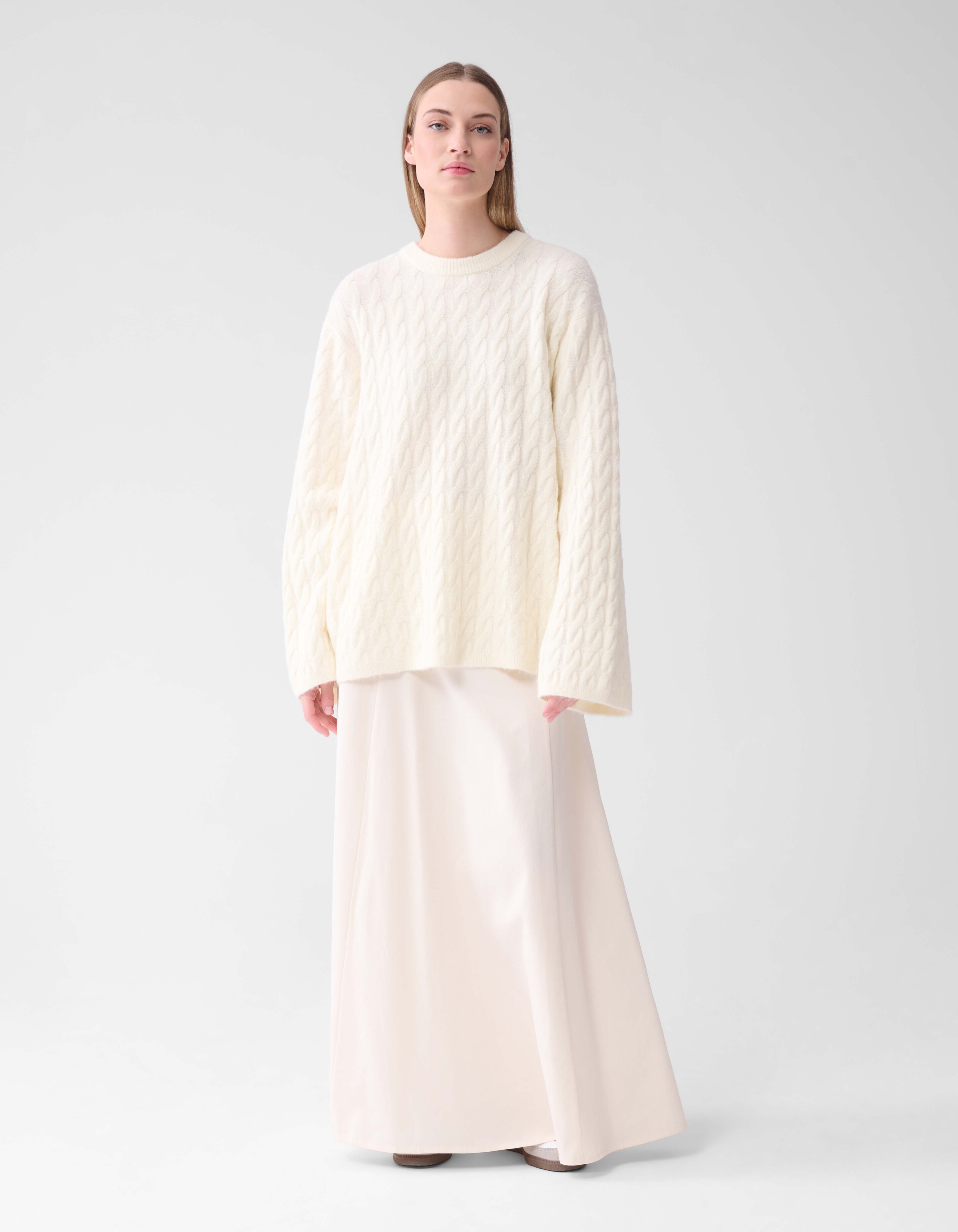 Maxi Rok Gebroken Wit By Lonneke SHOEBY WOMEN