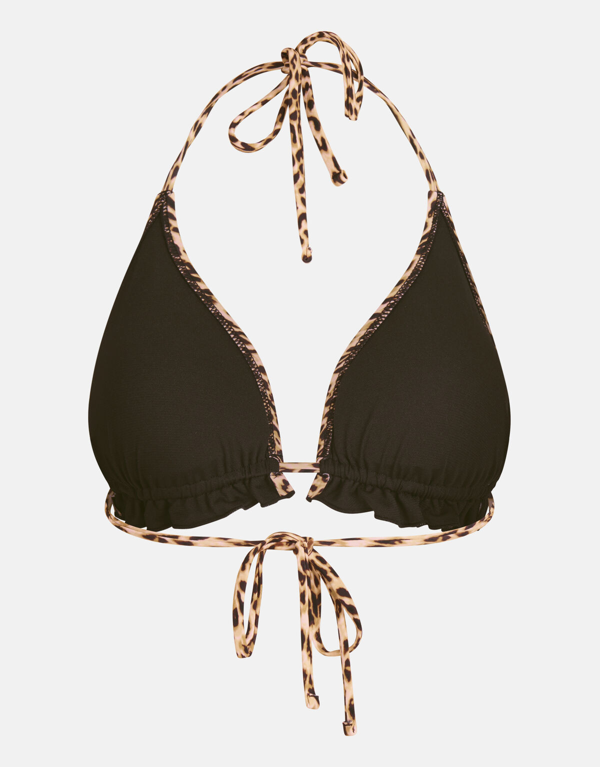 Cheetah Print Bikini Top SHOEBY ACCESSOIRES