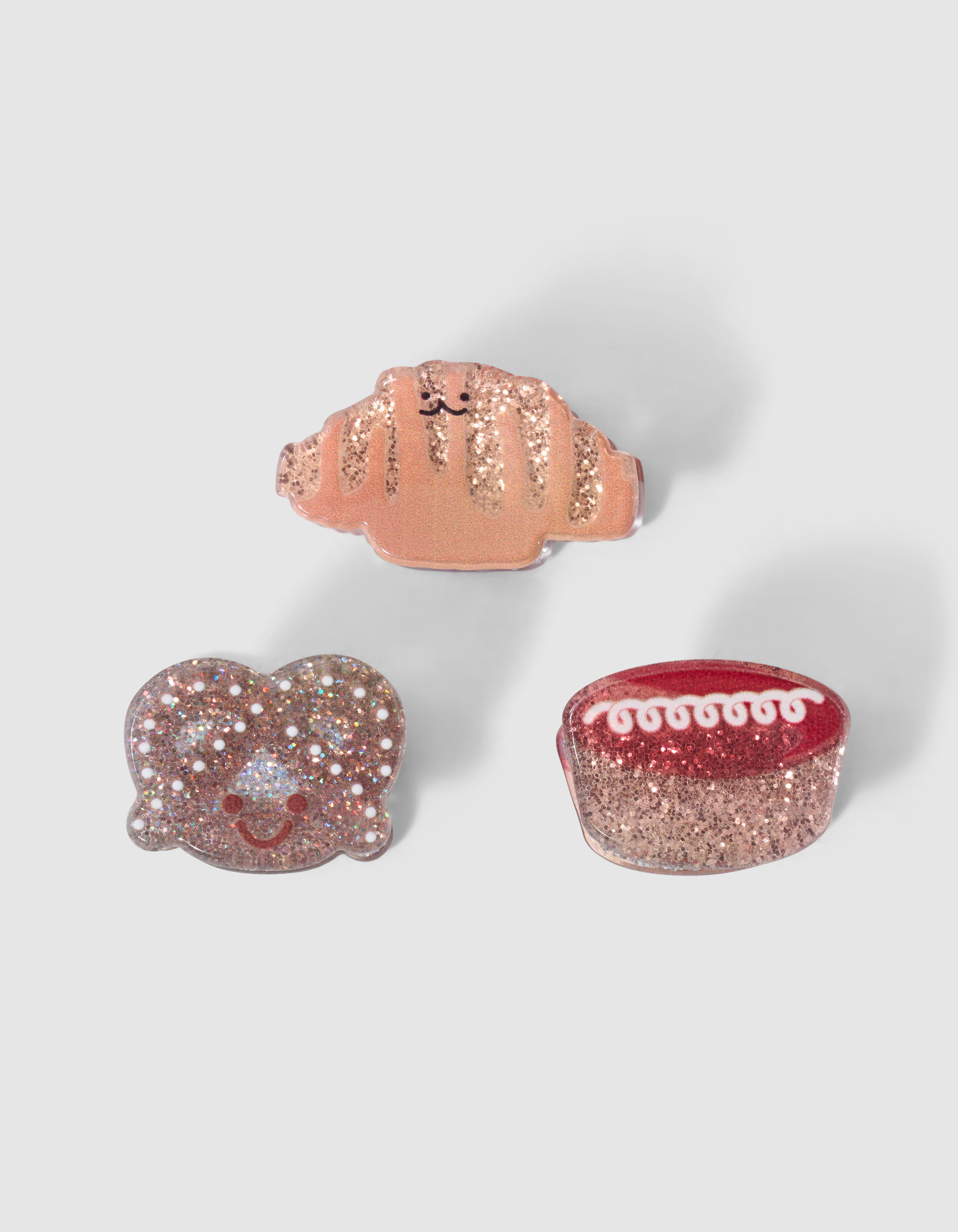 Bakery Haarclip Set Roze SHOEBY ACCESSOIRES