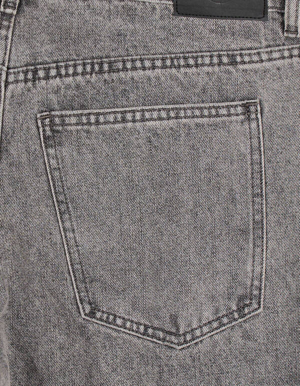 Modern Straight Fit Jeans Dirty Wash Grijs L32 SHOEBY MEN