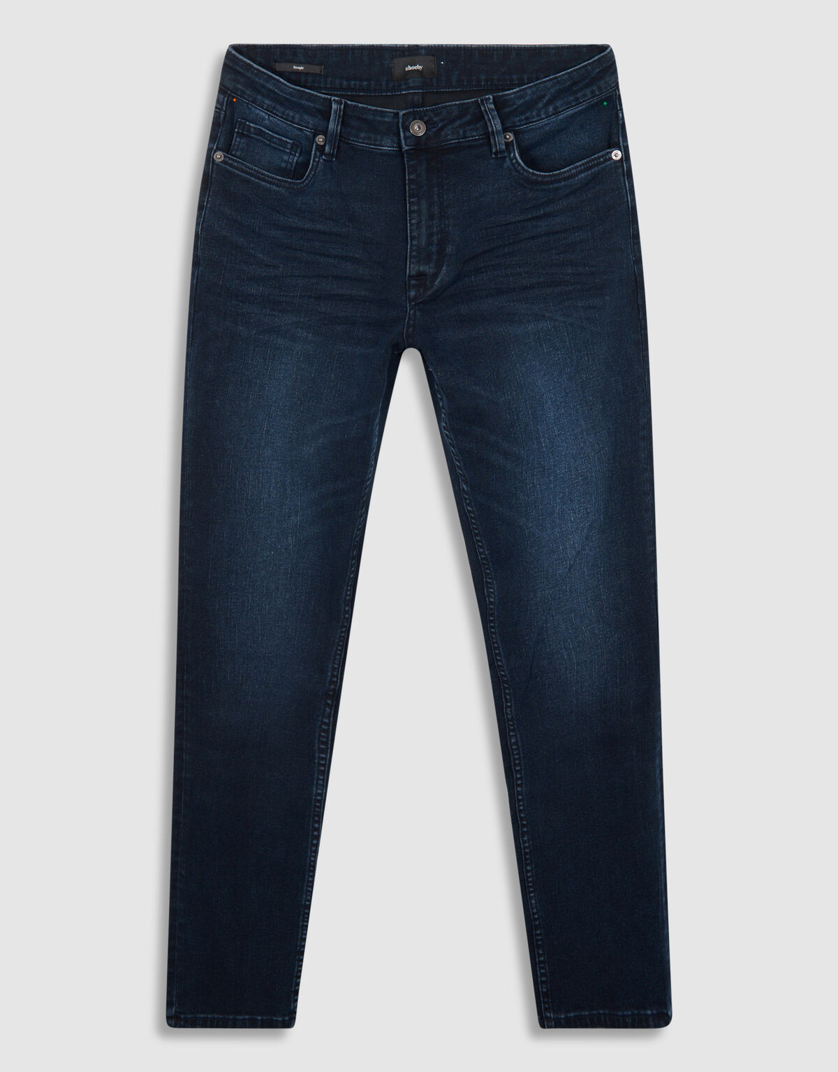 Straight Fit Jeans Blue/Black L32 SHOEBY MEN