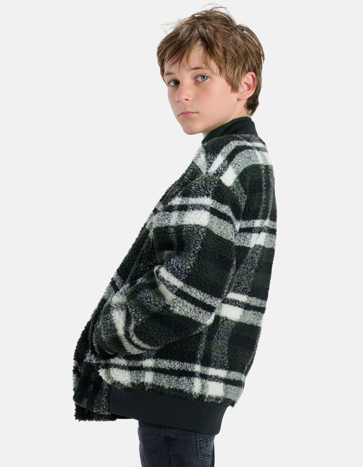Geruite Bomber SHOEBY BOYS