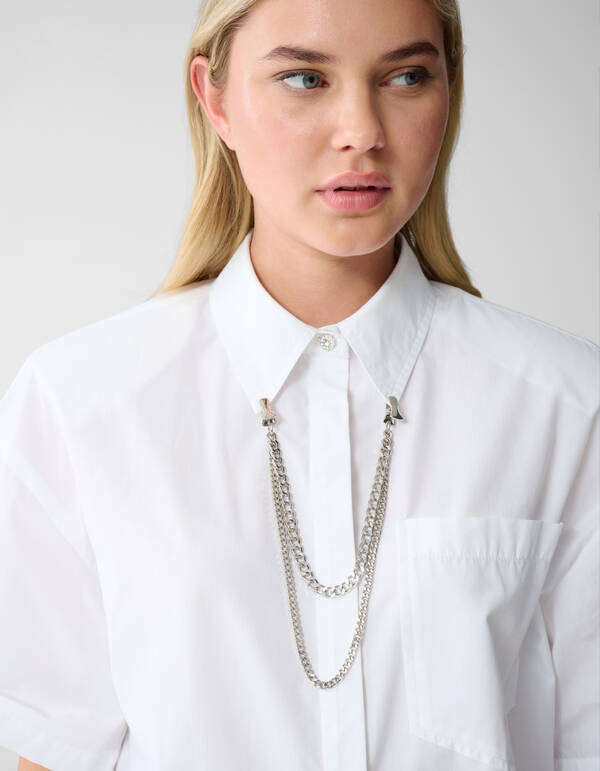 Multi Chain Clip Zilver SHOEBY ACCESSOIRES