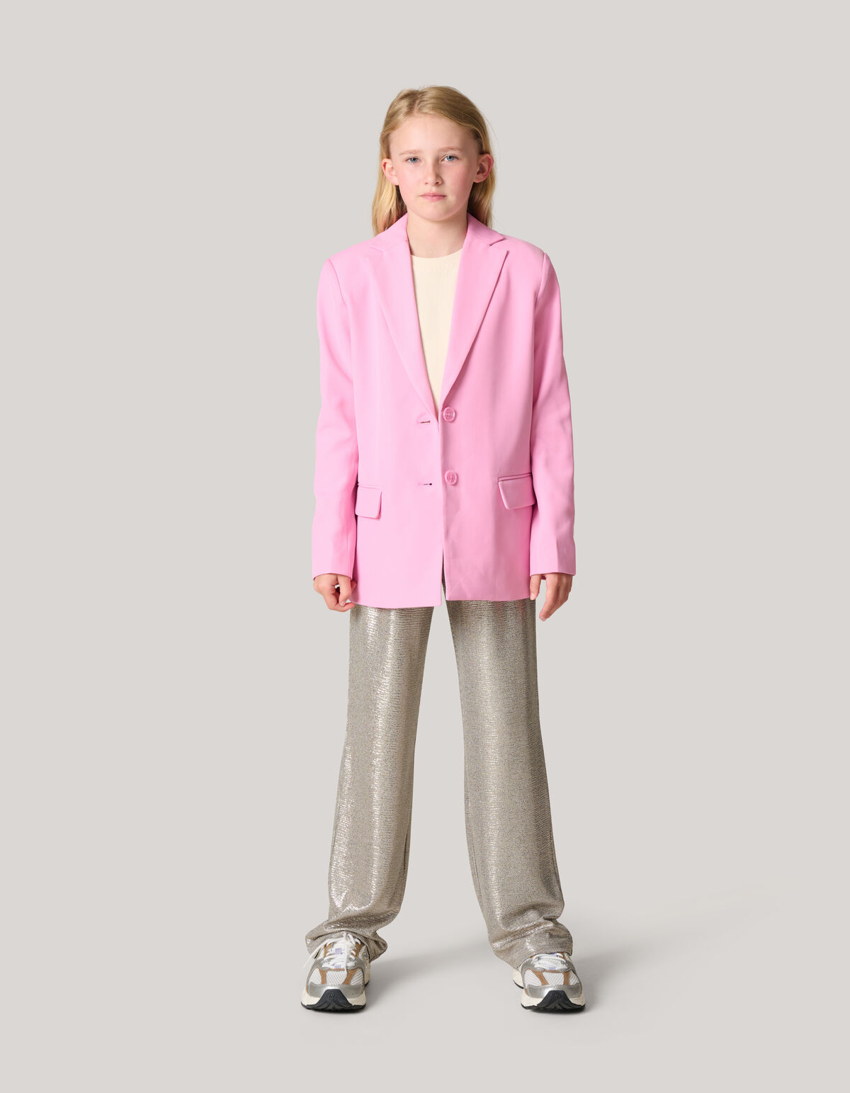 Varsity Blazer Roze SHOEBY GIRLS