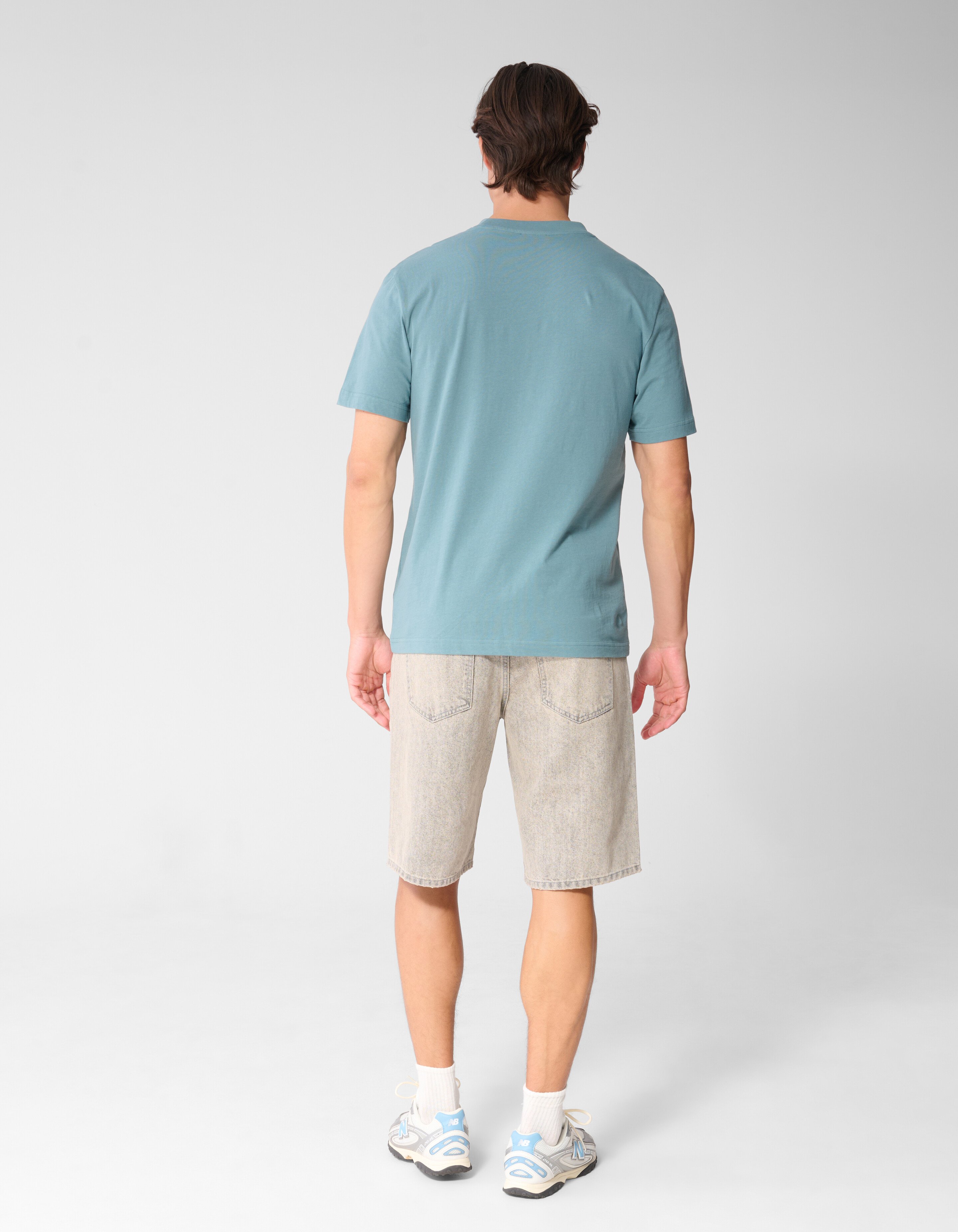 Radar Artwork T-shirt Lichtblauw SHOEBY MEN