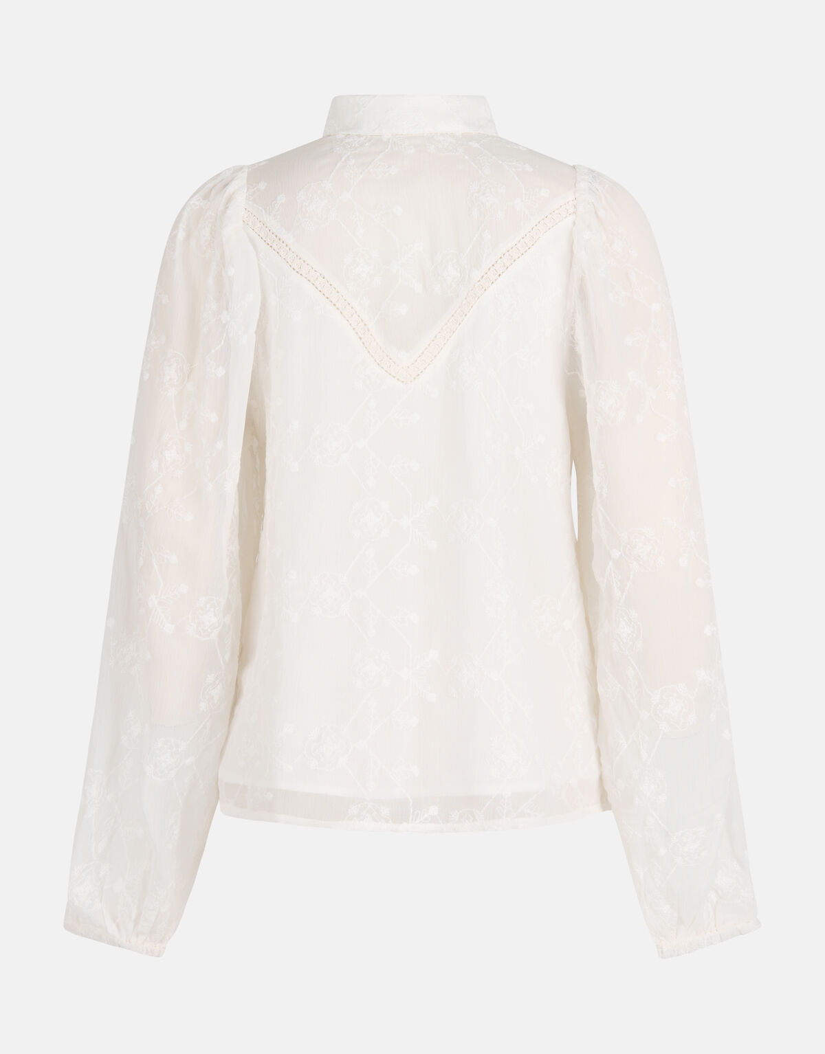 Geborduurde Blouse Gebroken wit SHOEBY WOMEN