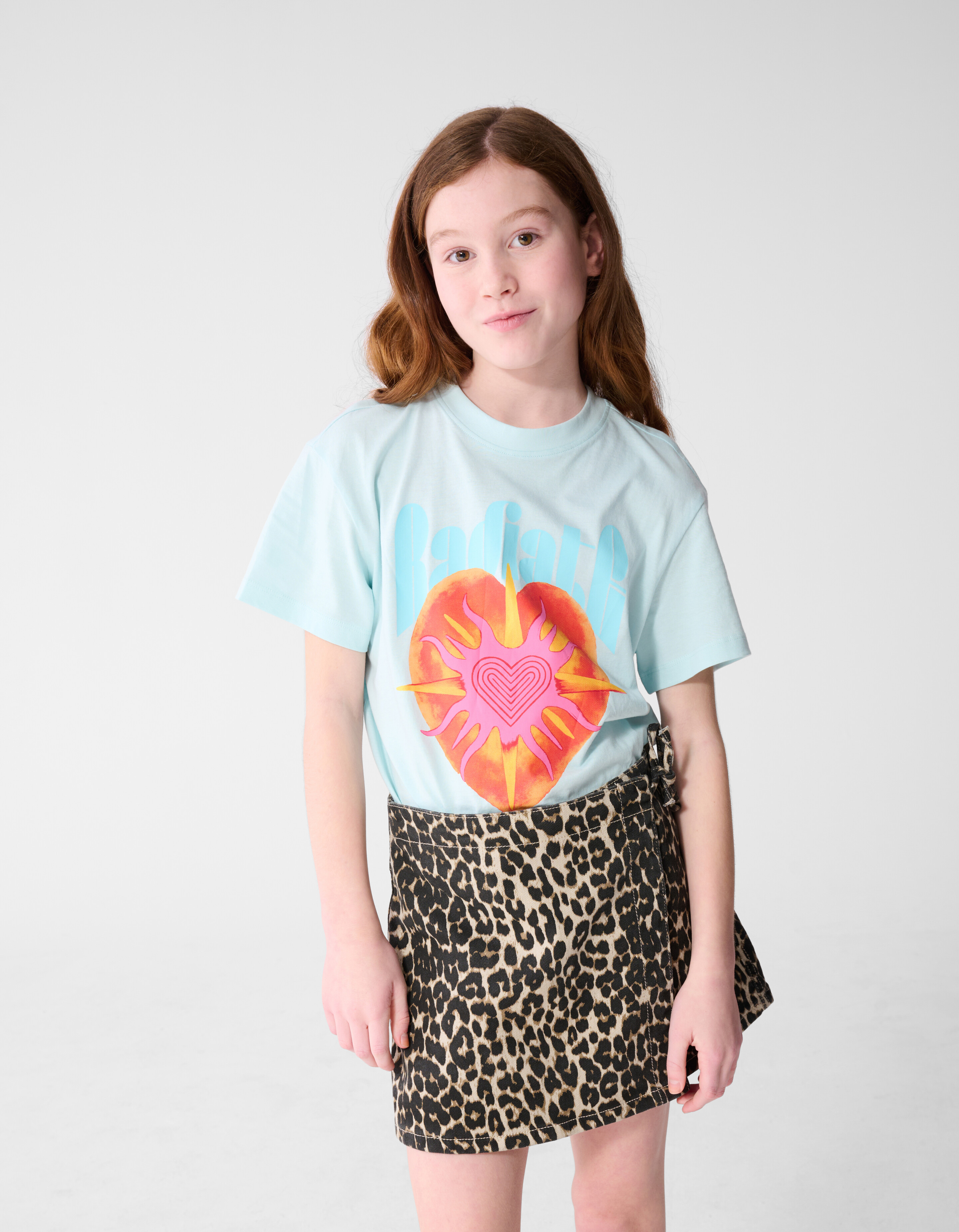 Radiate Artwork T-shirt Lichtblauw SHOEBY GIRLS
