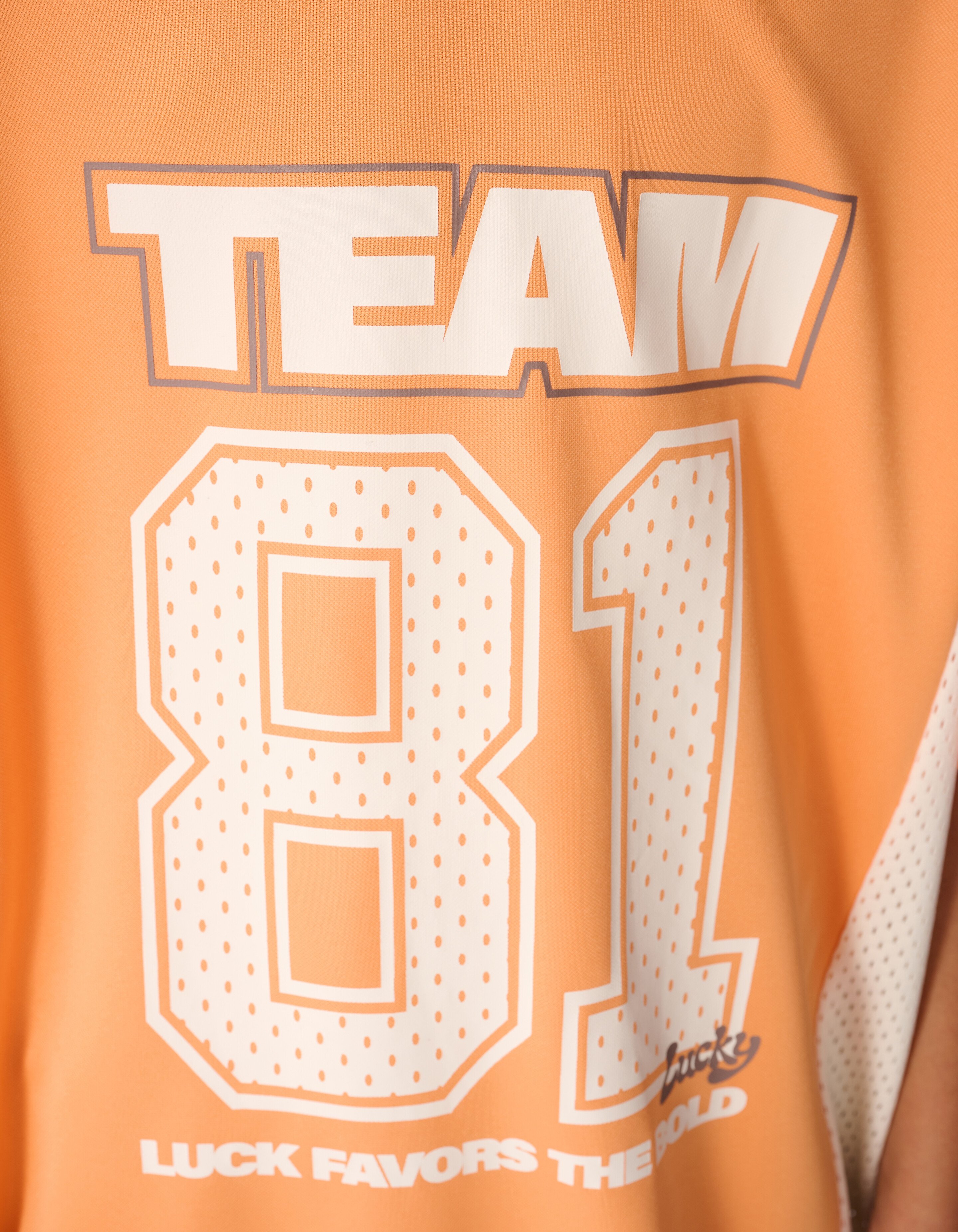 Baseball T-shirt Oranje SHOEBY BOYS