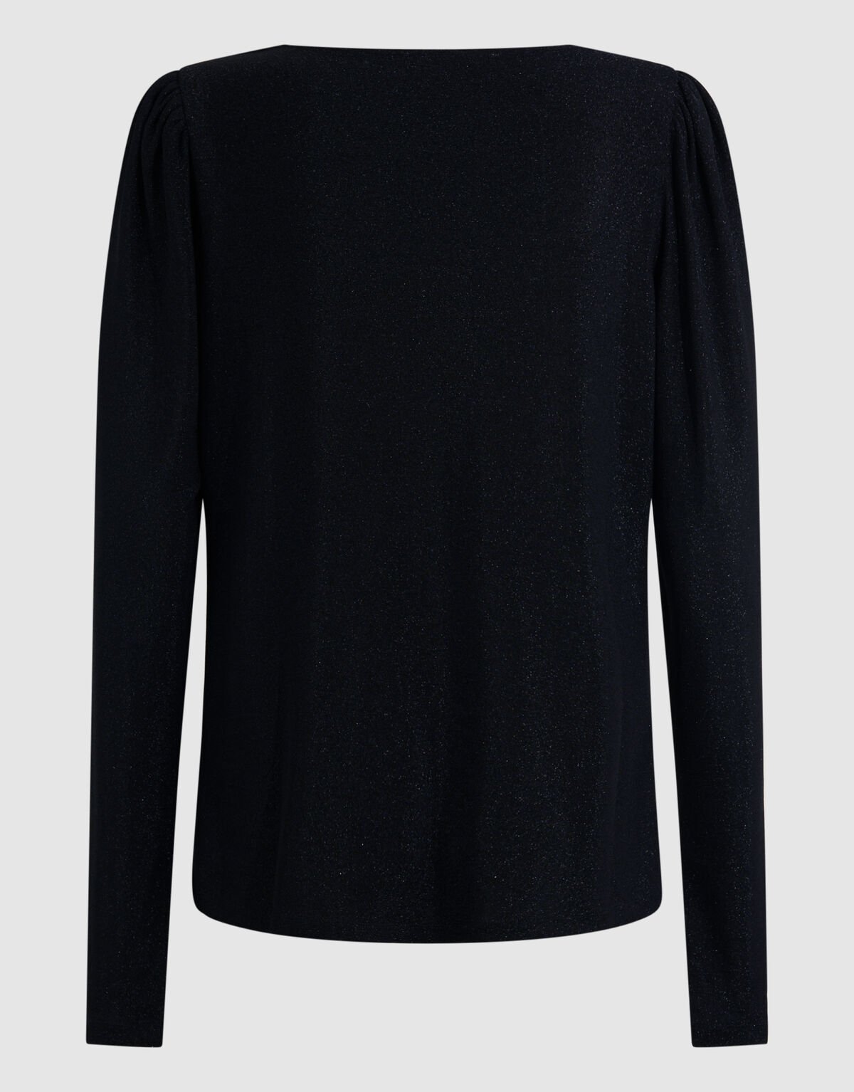 Glitter Drape Top Zwart SHOEBY WOMEN