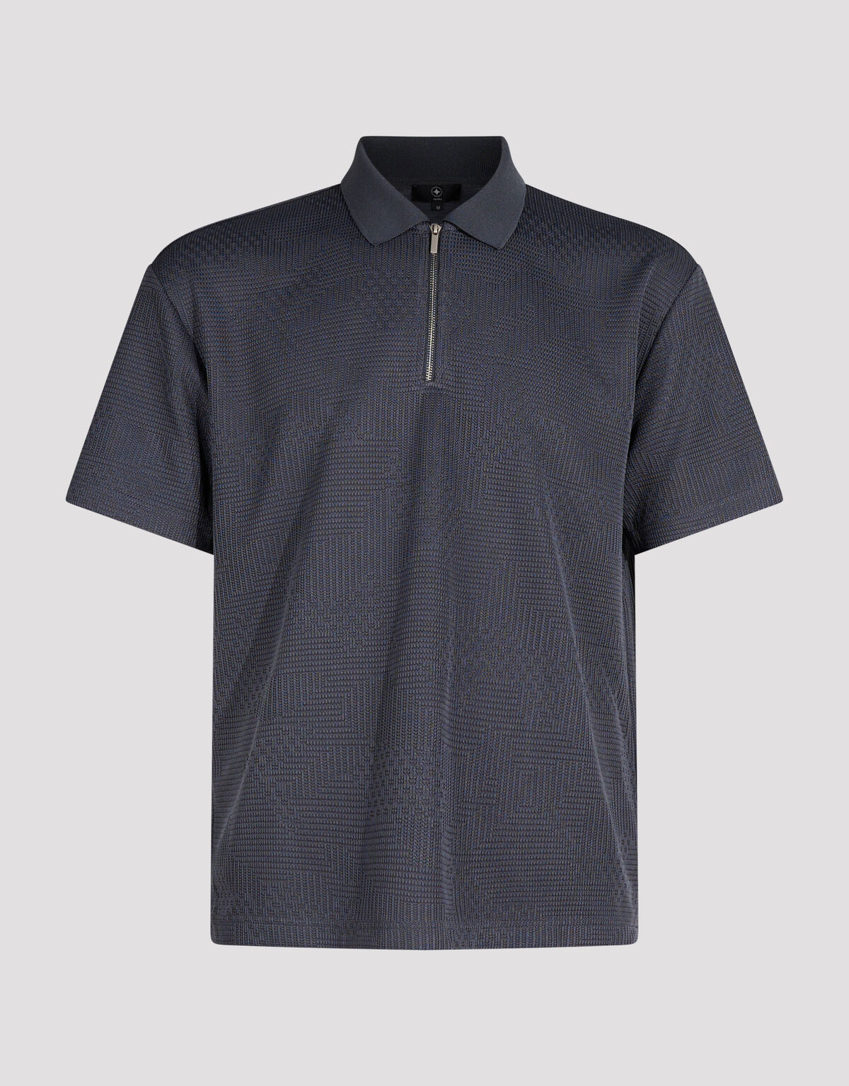 Structuur Zipper Polo Zand SHOEBY MEN