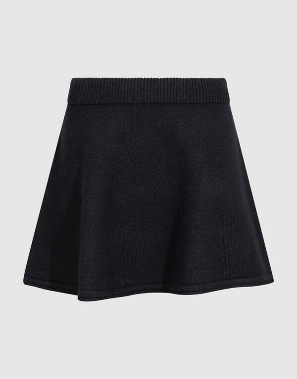 Gebreide Rok Antraciet SHOEBY WOMEN