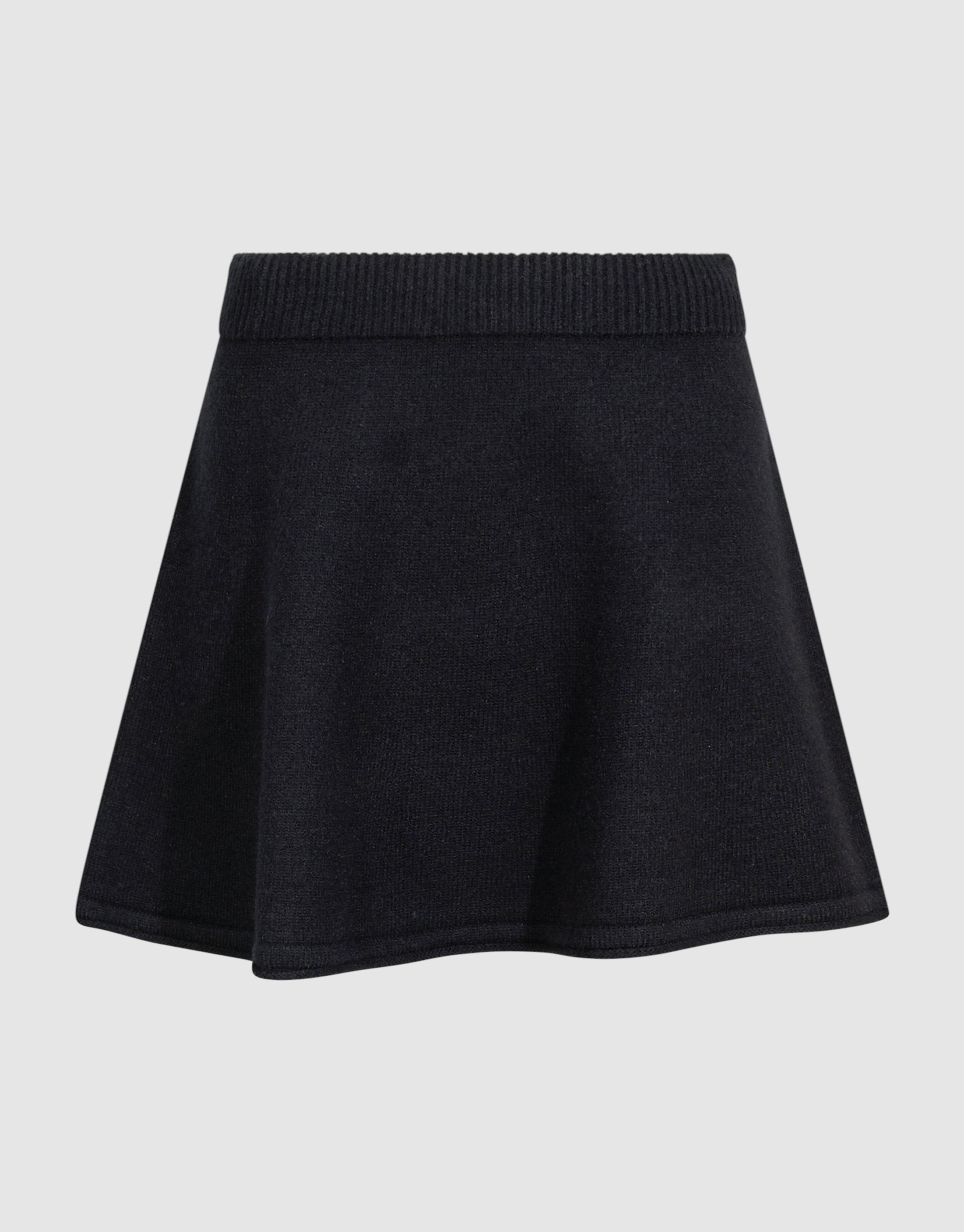 Gebreide Rok Antraciet SHOEBY WOMEN