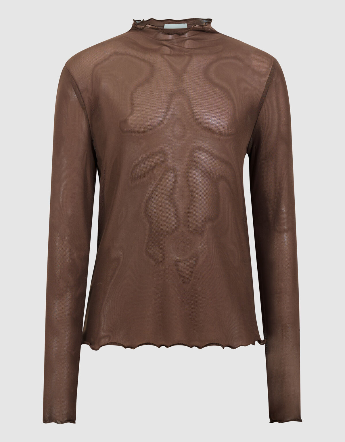 Mesh Top bruin SHOEBY GIRLS