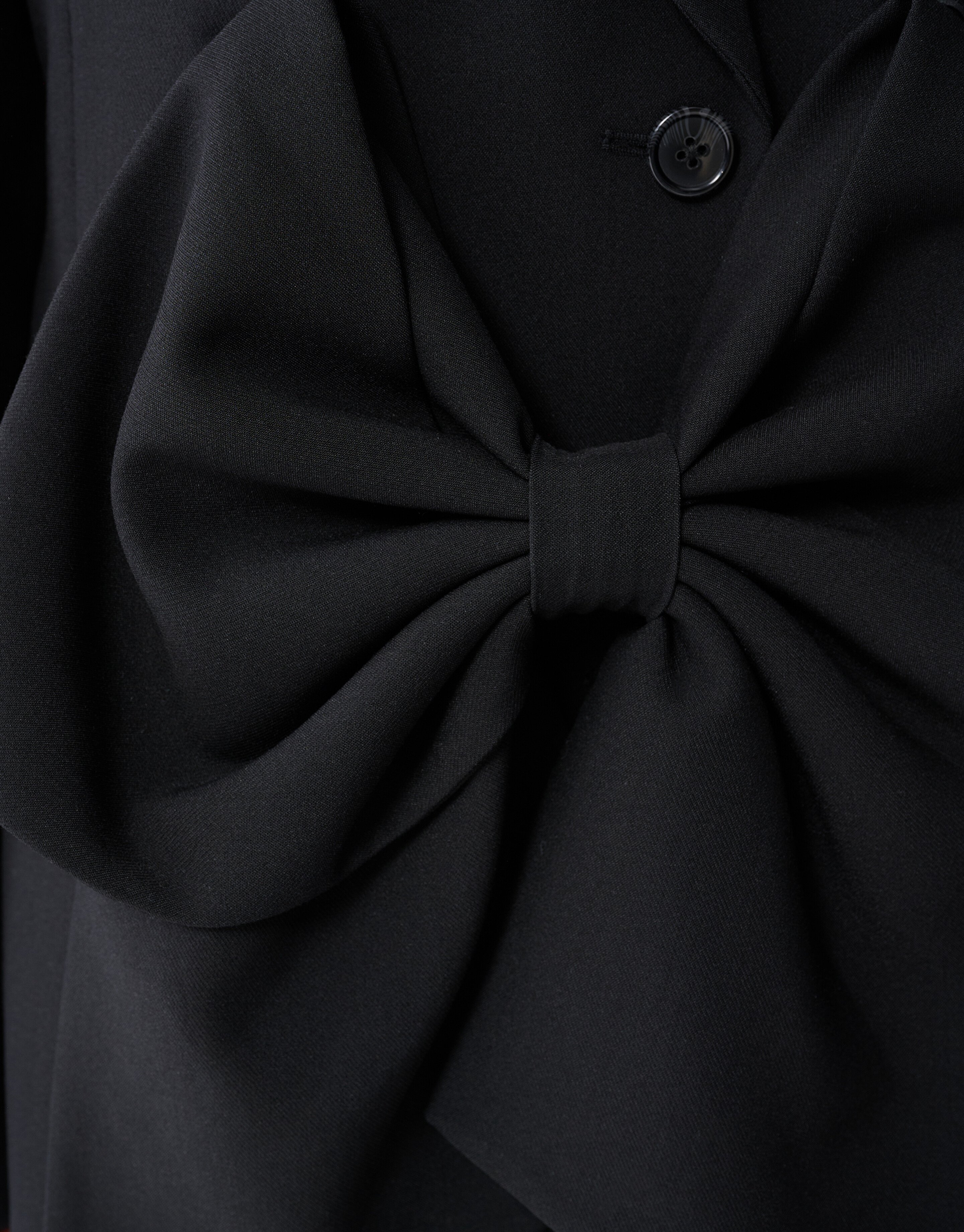 Oversized Strik Blazer Jurk Zwart SHOEBY WOMEN