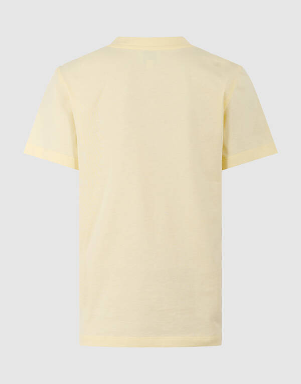 Poststamp Artwork T-shirt Lichtgeel SHOEBY GIRLS