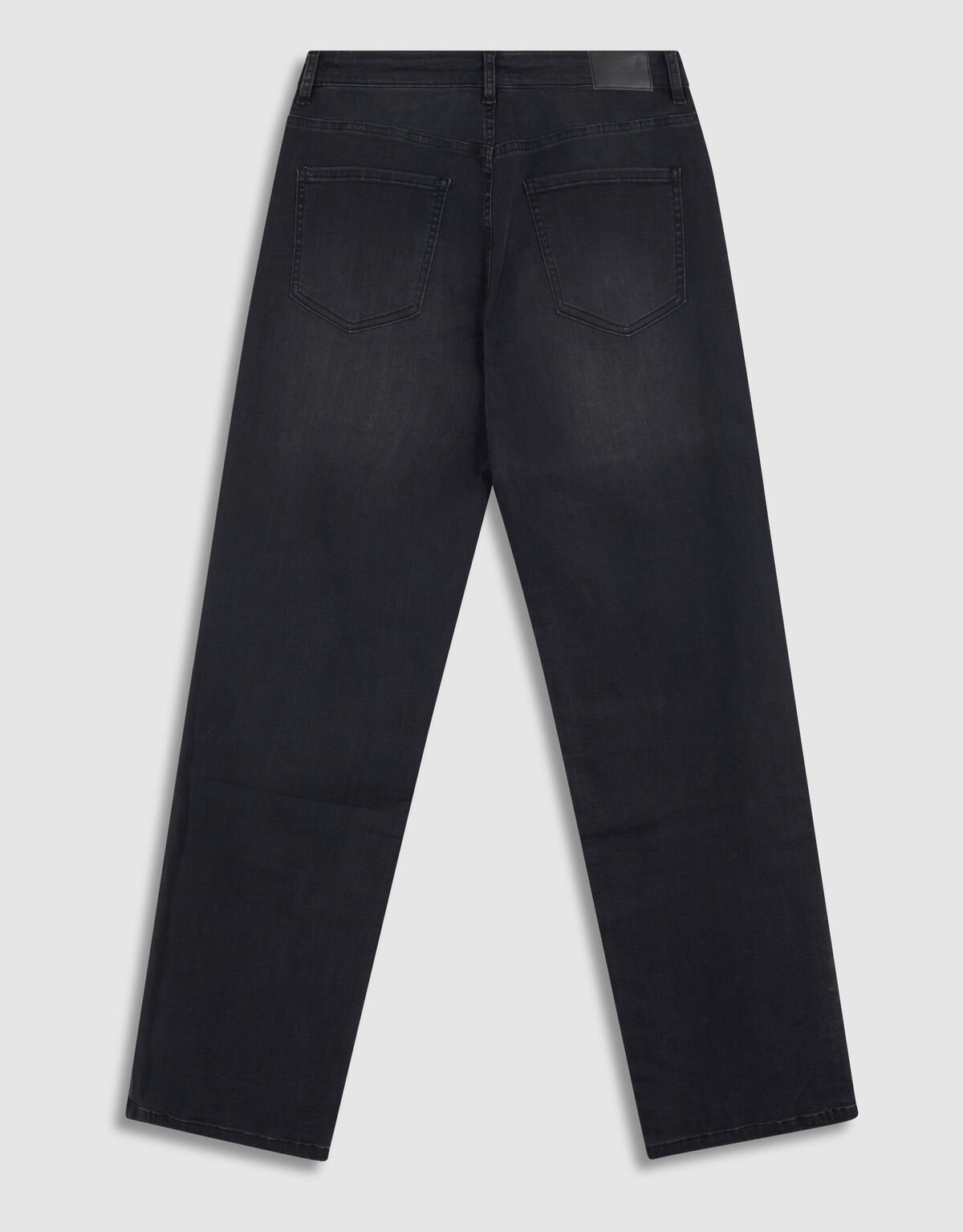 Straight Fit Jeans Extra Lang Donkergrijs SHOEBY WOMEN