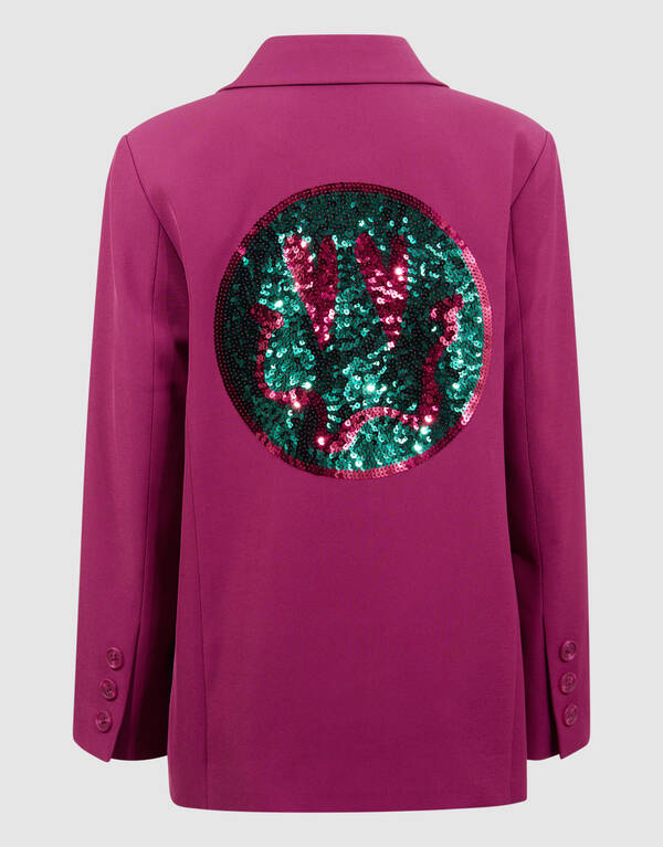 Sequin Smile Blazer Roze SHOEBY GIRLS