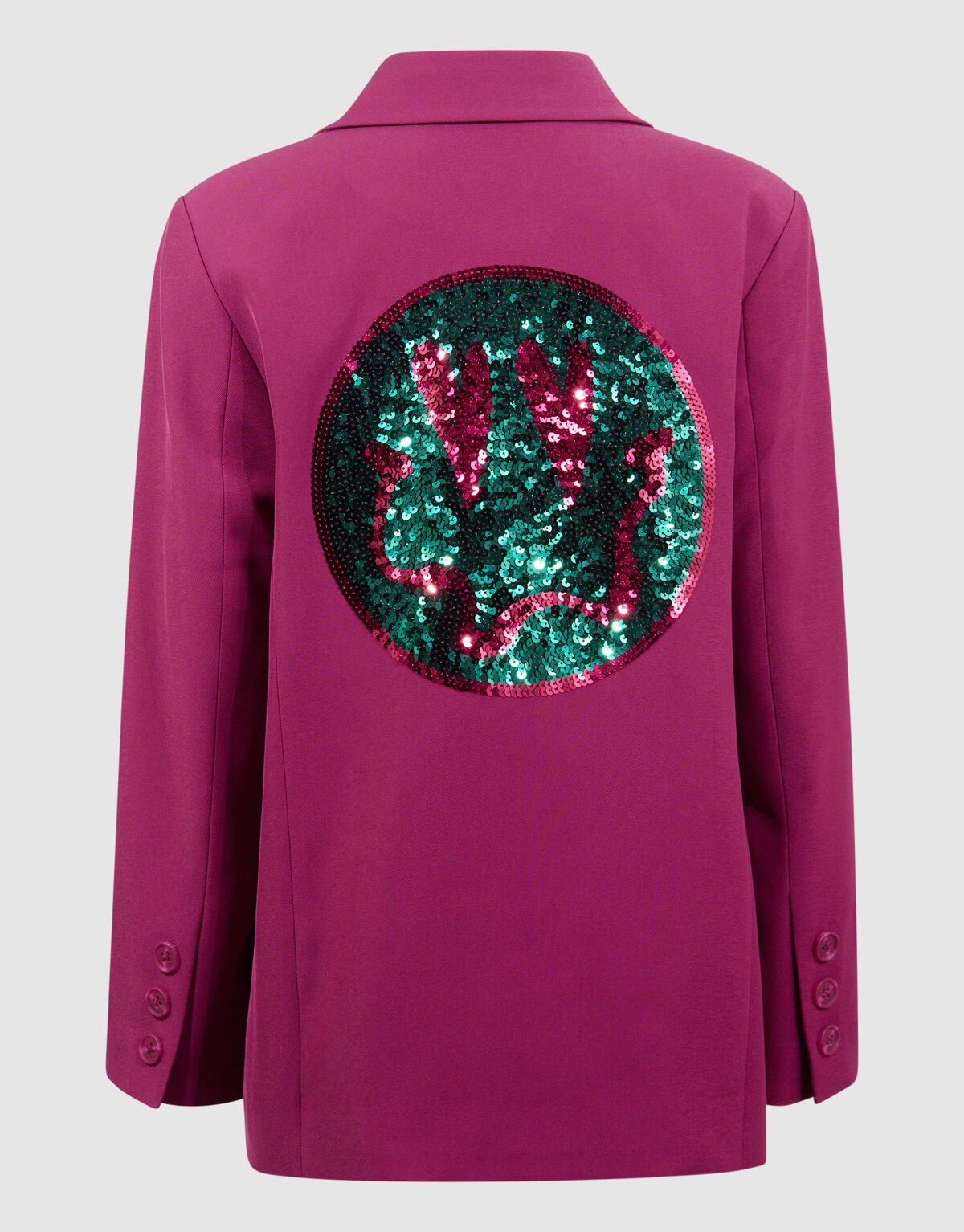 Sequin Smile Blazer Roze SHOEBY GIRLS