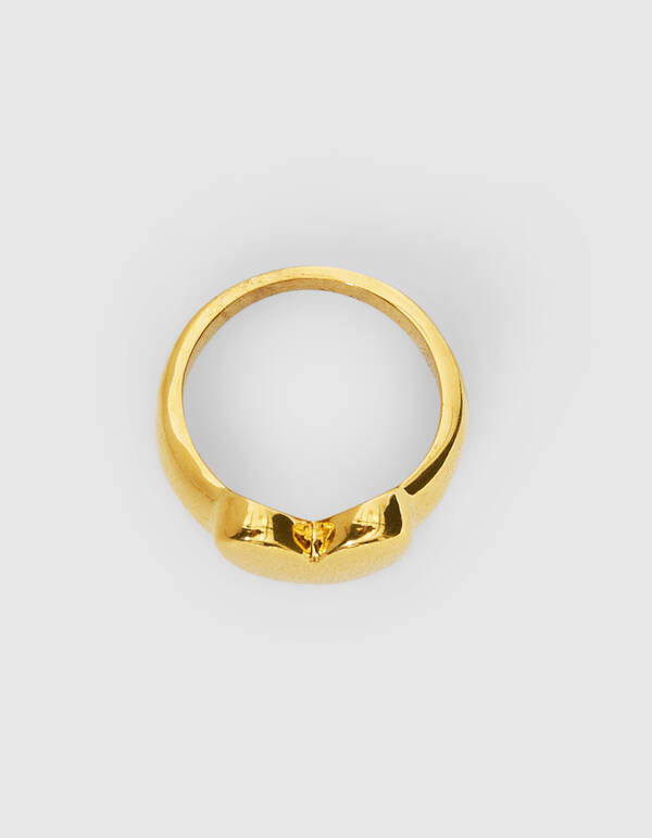 Heart Ring Goud SHOEBY ACCESSOIRES