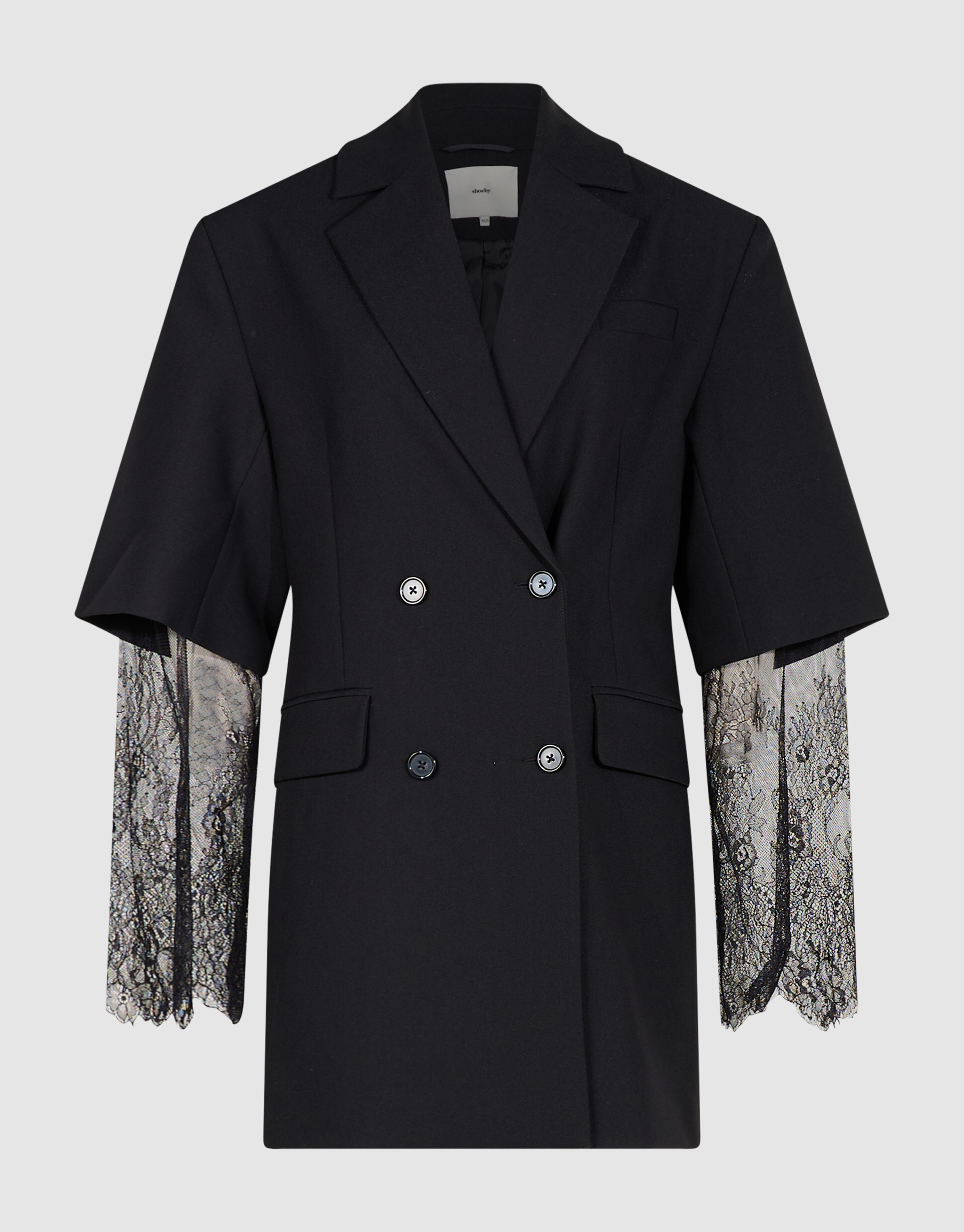 Kanten Blazer Jurk Zwart SHOEBY WOMEN