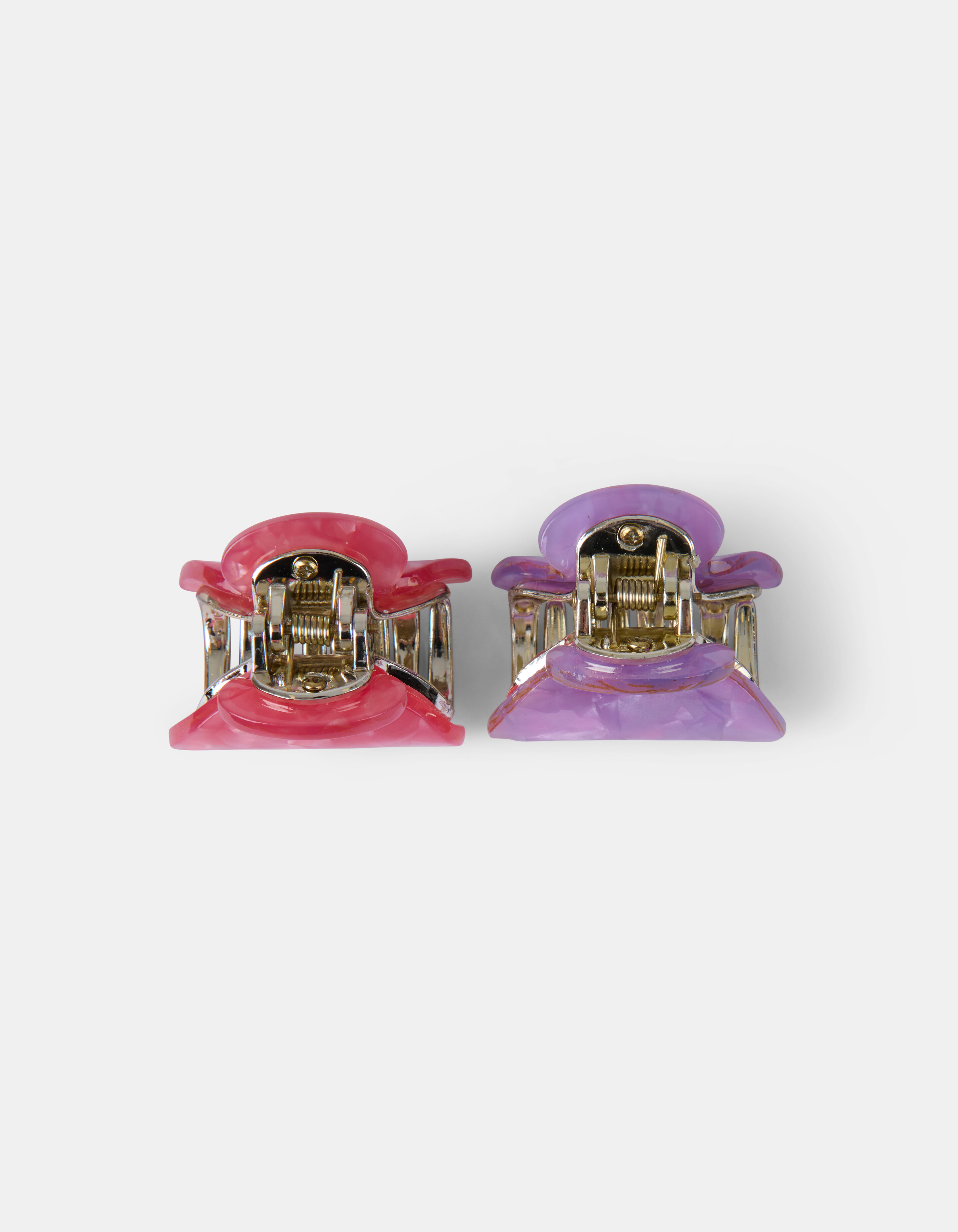 Haarclip Set Roze/Paars SHOEBY ACCESSOIRES