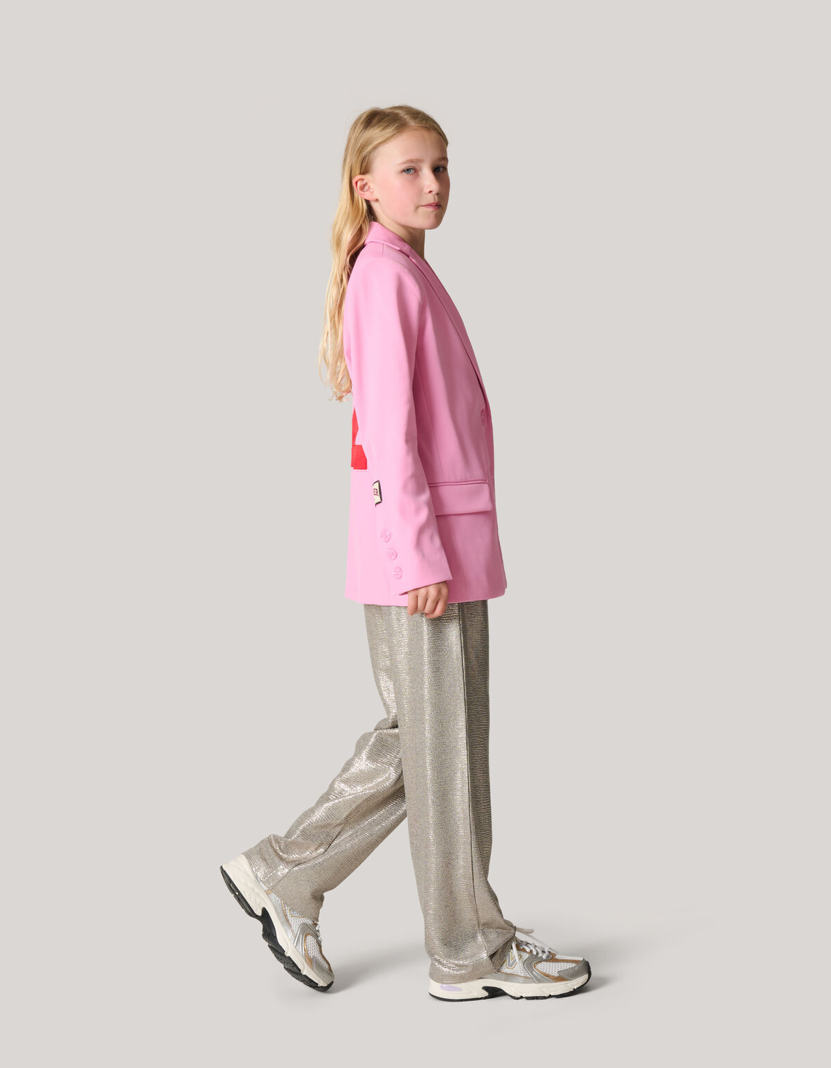 Varsity Blazer Roze SHOEBY GIRLS