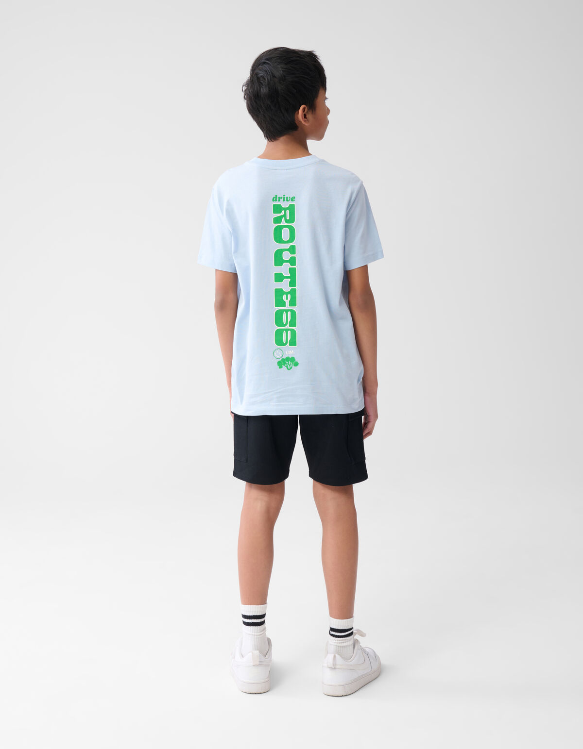 Artwork T-shirt Lichtblauw SHOEBY BOYS